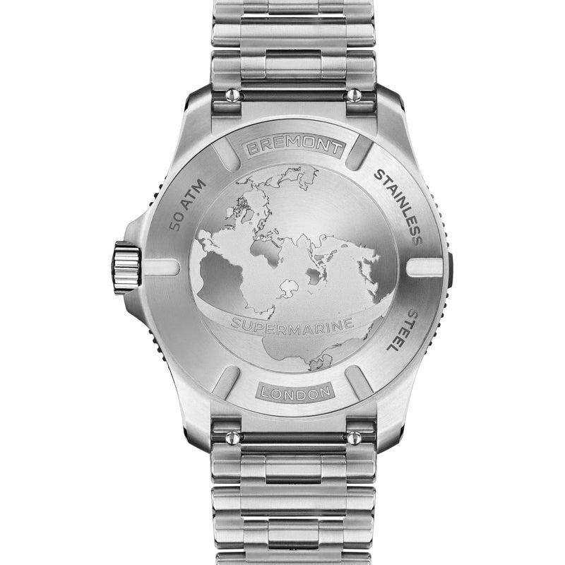Bremont SM43-DT-SS-WH-B Supermarine 500M Polar White