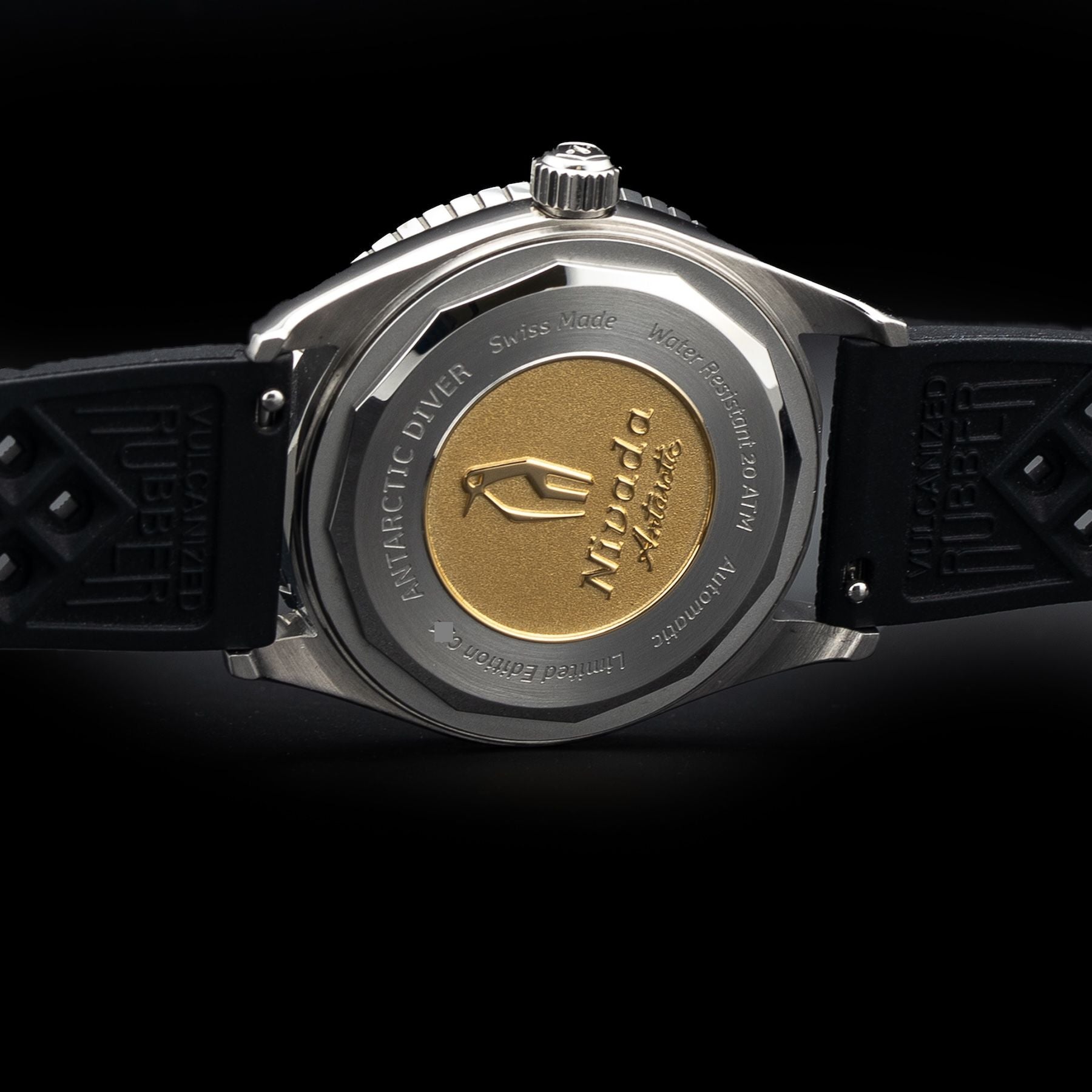 Nivada Grenchen 32059A01 Antarctic Diver Green No Date
