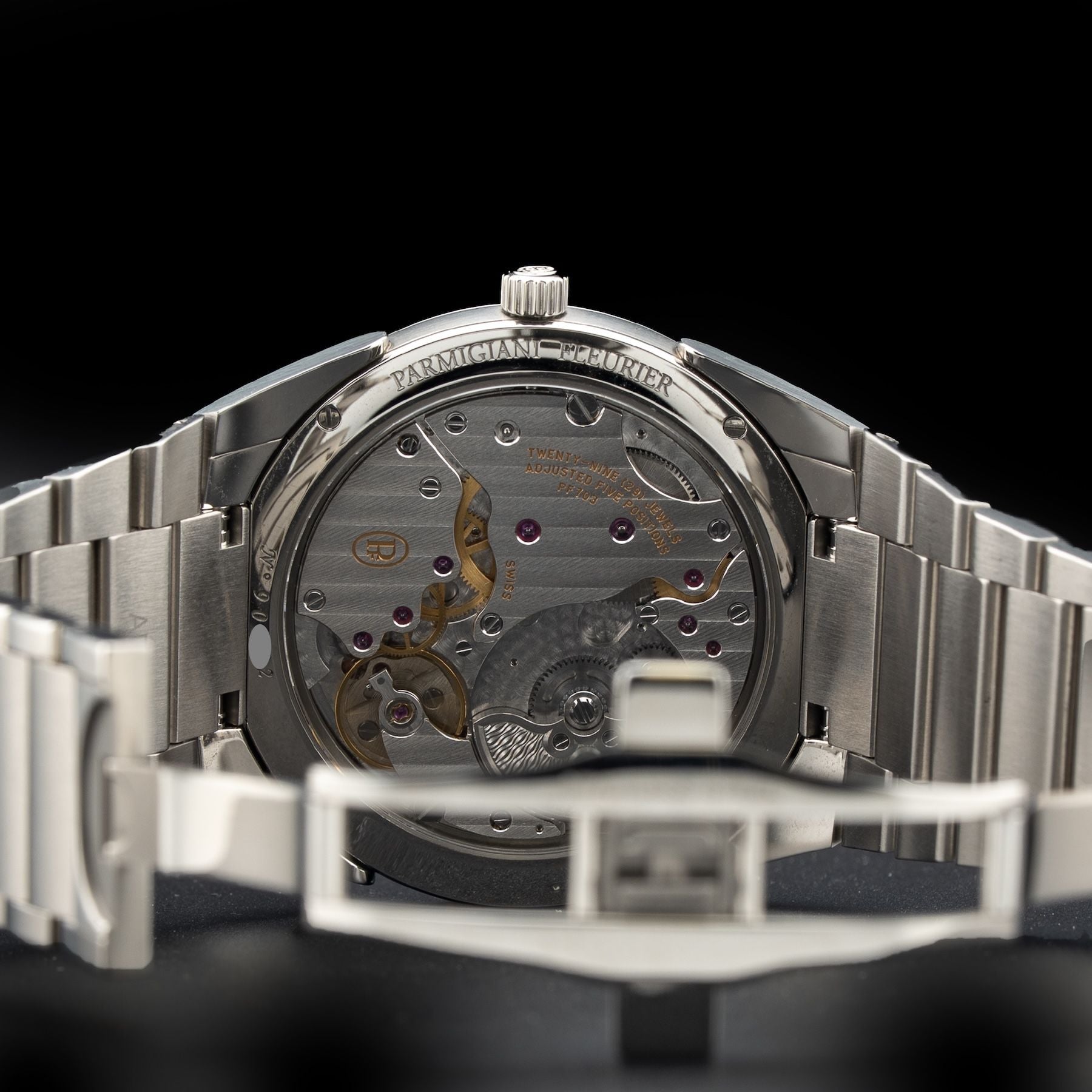 Parmigiani Fleurier PFC914-1020021-100182 Tonda PF Micro Rotor No Date Steel Platinum
