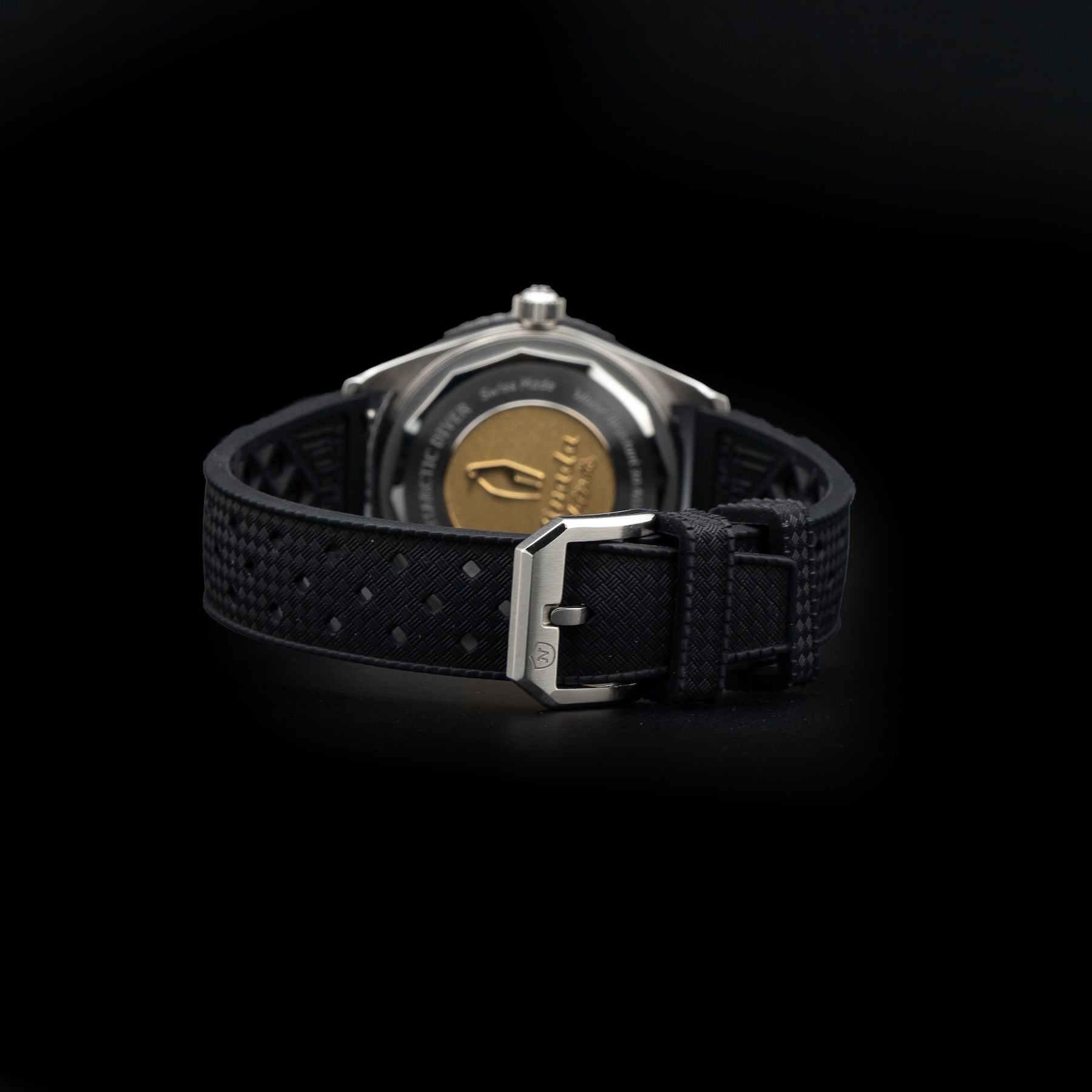 Nivada Grenchen 32059A01 Antarctic Diver Green No Date