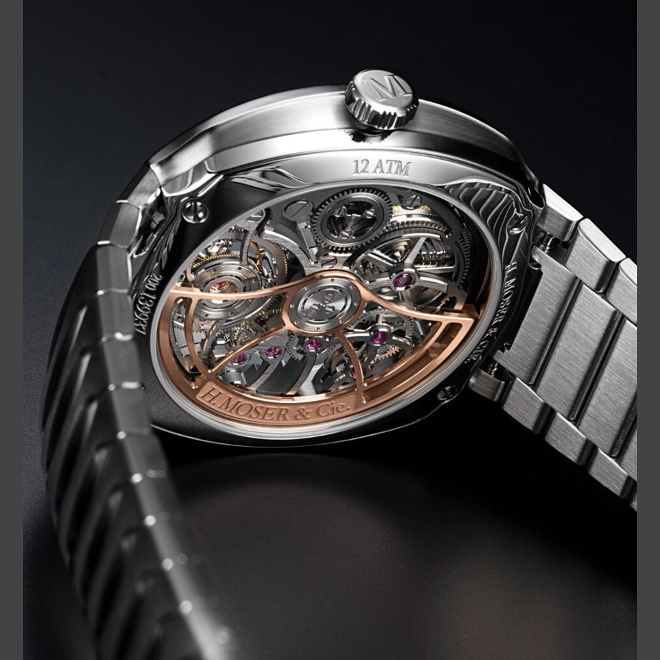 H. Moser & Cie. 6814-1201 Streamliner Tourbillon Skeleton Rainbow