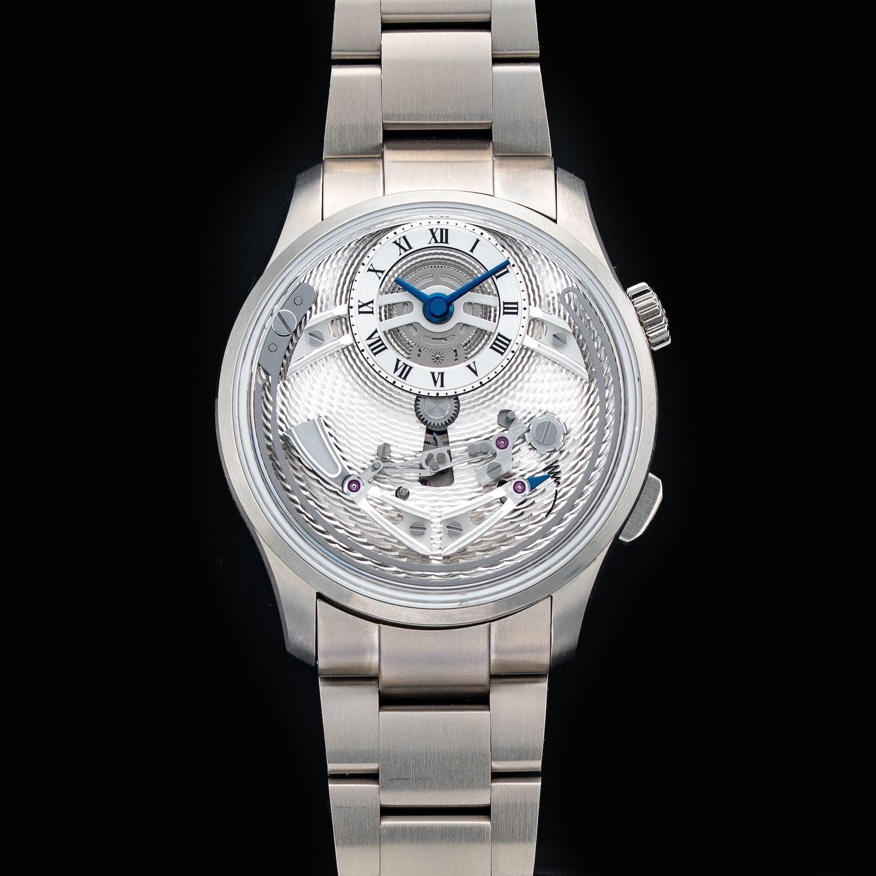 Christopher Ward C01-41APT3-T00G0 C1 Bel Canto Classic - Argento Bader Bracelet