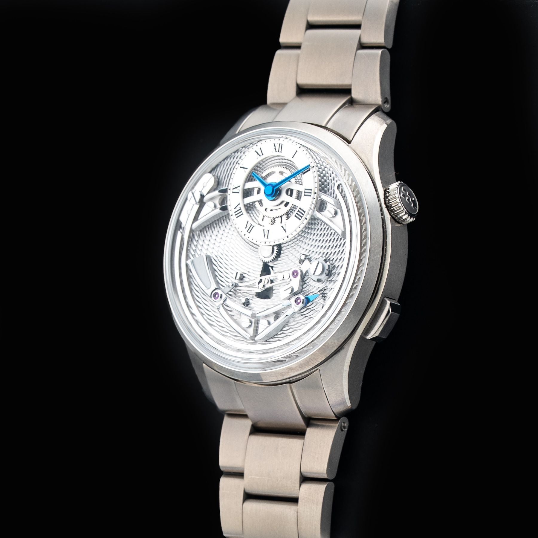 Christopher Ward C01-41APT3-T00G0 C1 Bel Canto Classic - Argento Bader Bracelet