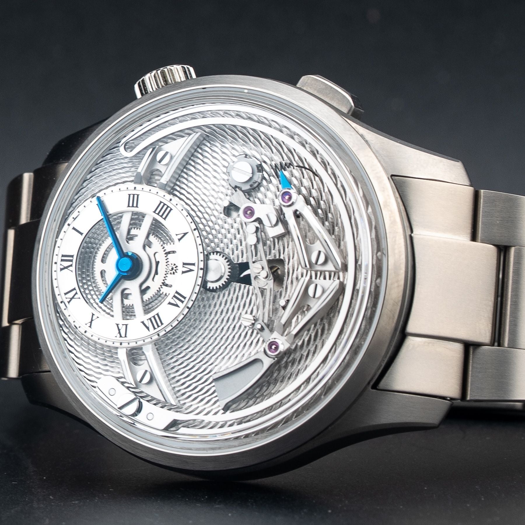 Christopher Ward C01-41APT3-T00G0 C1 Bel Canto Classic - Argento Bader Bracelet