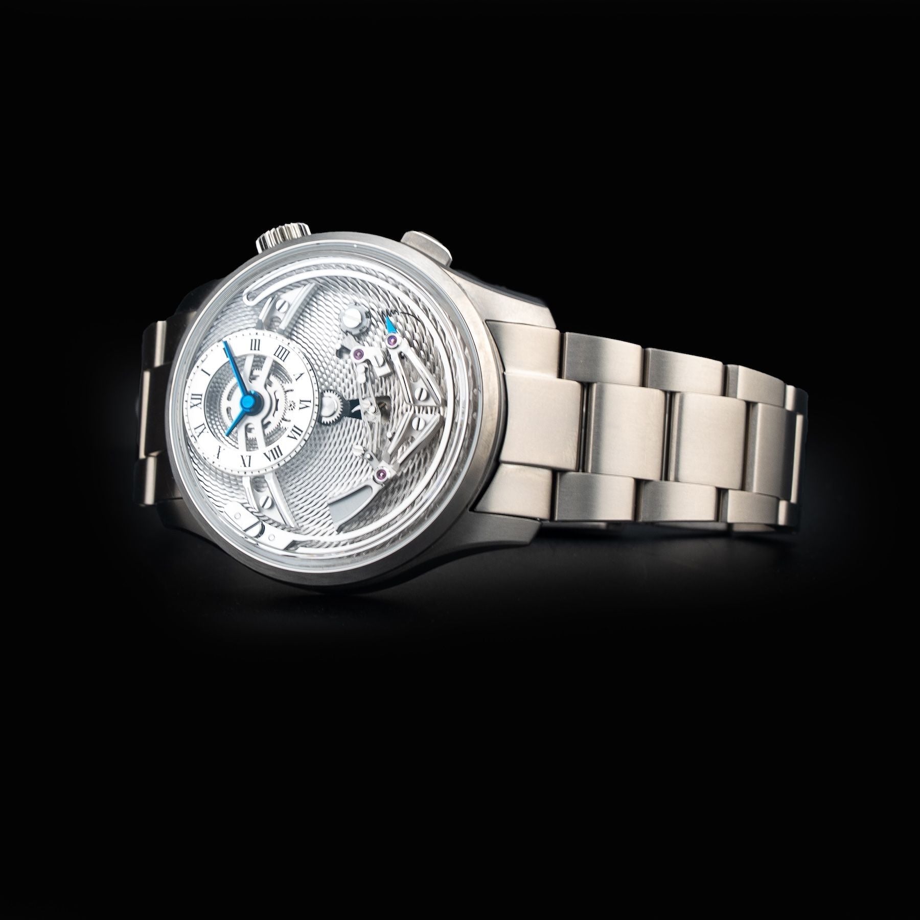 Christopher Ward C01-41APT3-T00G0 C1 Bel Canto Classic - Argento Bader Bracelet