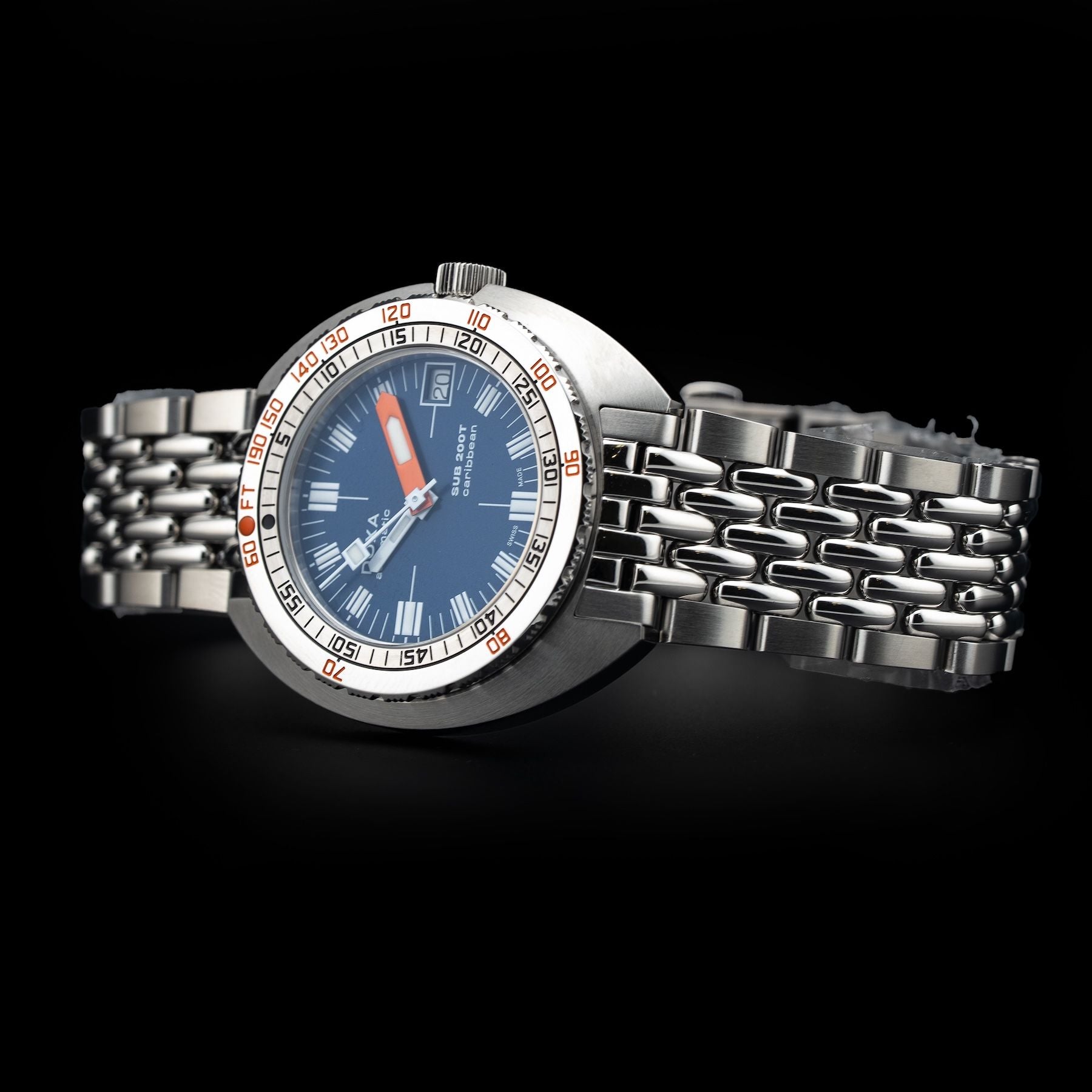 DOXA 804.10.201.10 Caribbean Iconic Dial