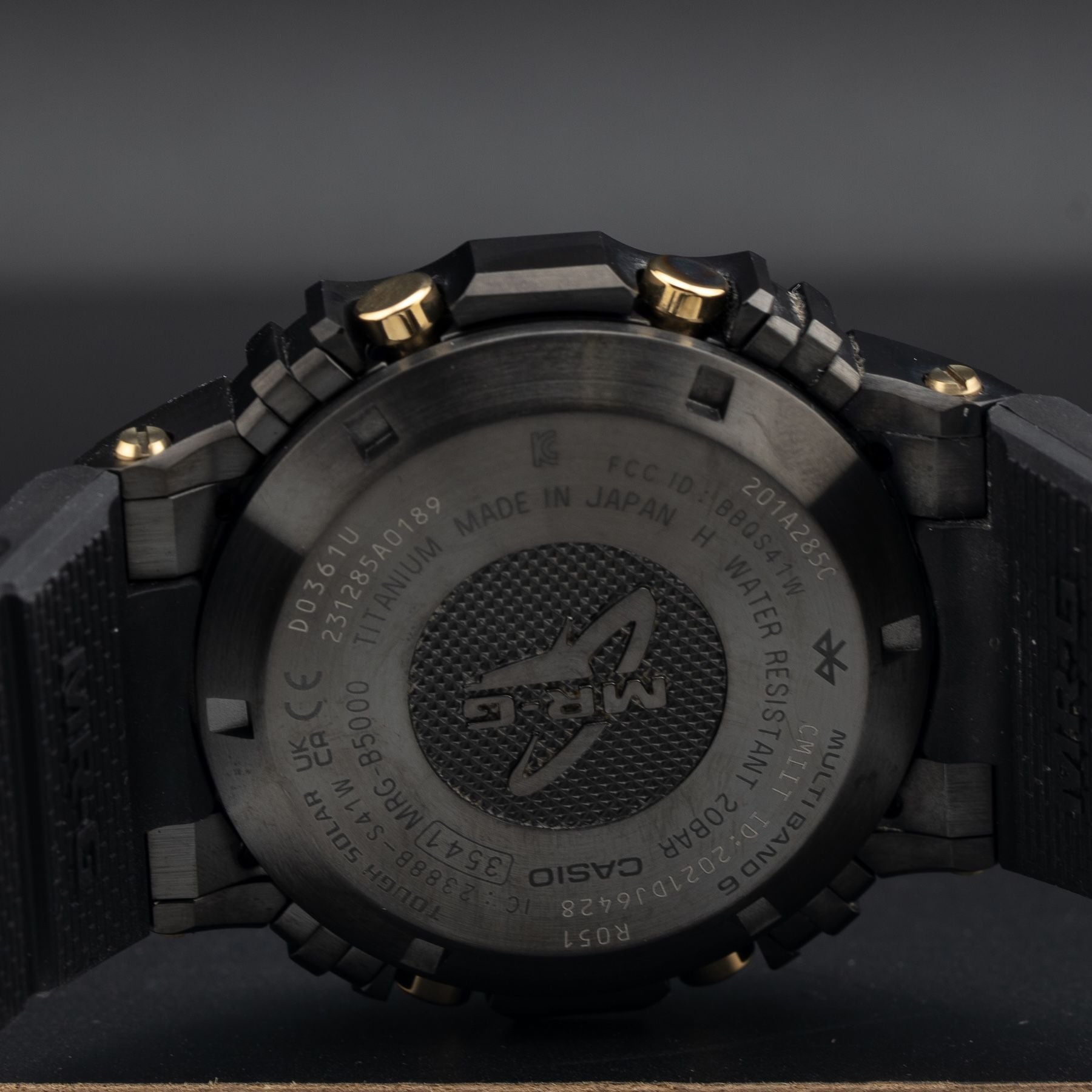 G-Shock MRGB5000R-1 Cobarion Titanium Square Fluoro Rubber Solar