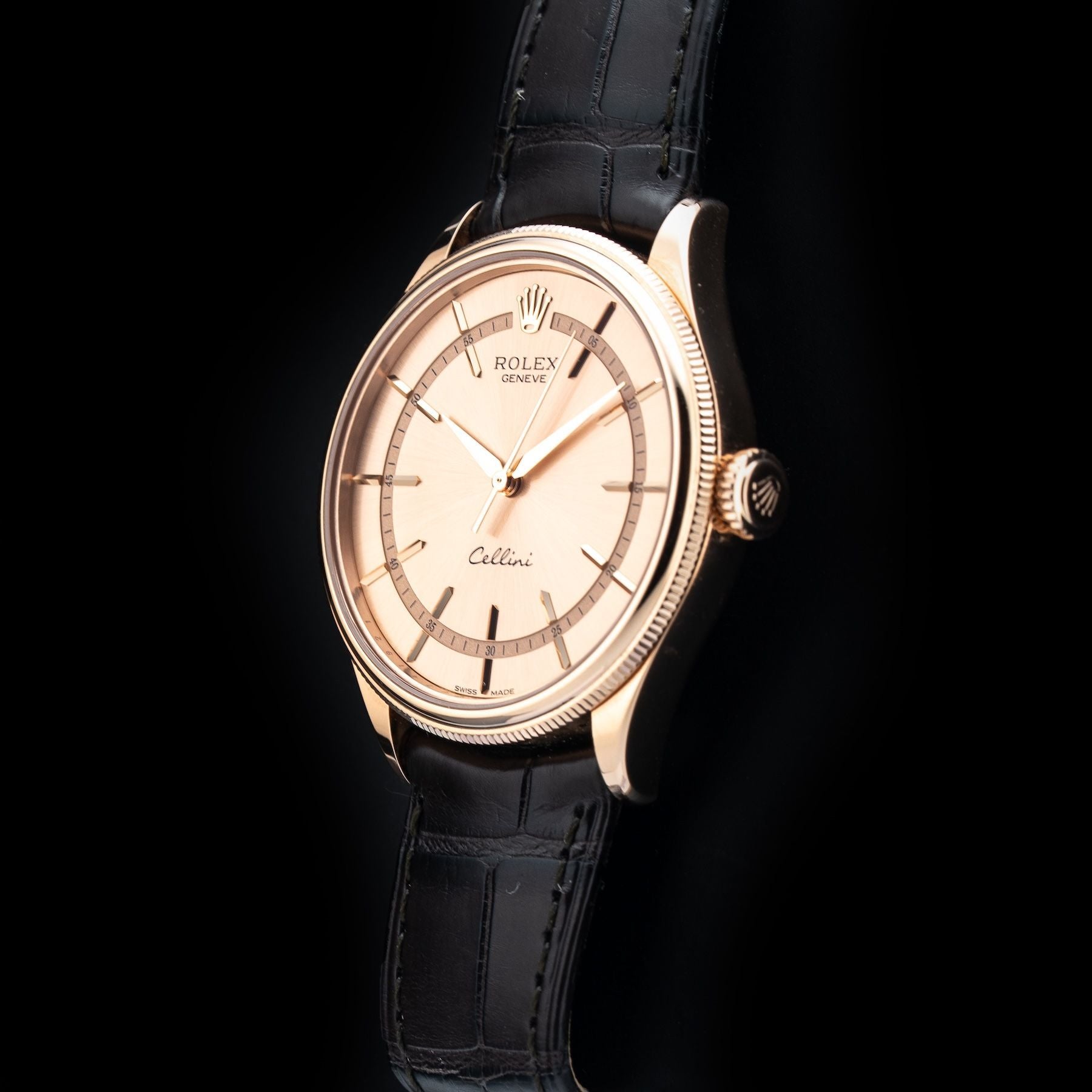 Rolex 50505 Cellini Time Rose Gold