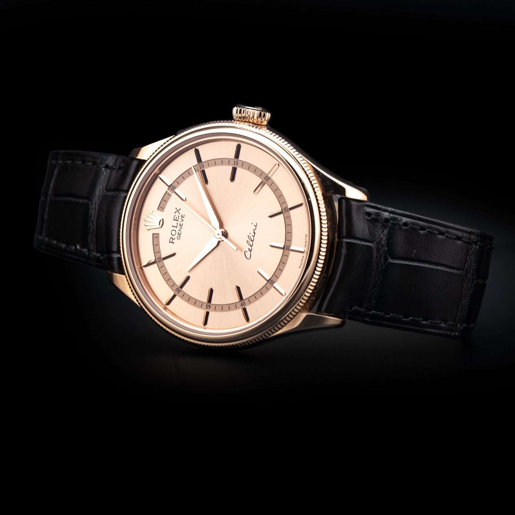 Rolex 50505 Cellini Time Rose Gold