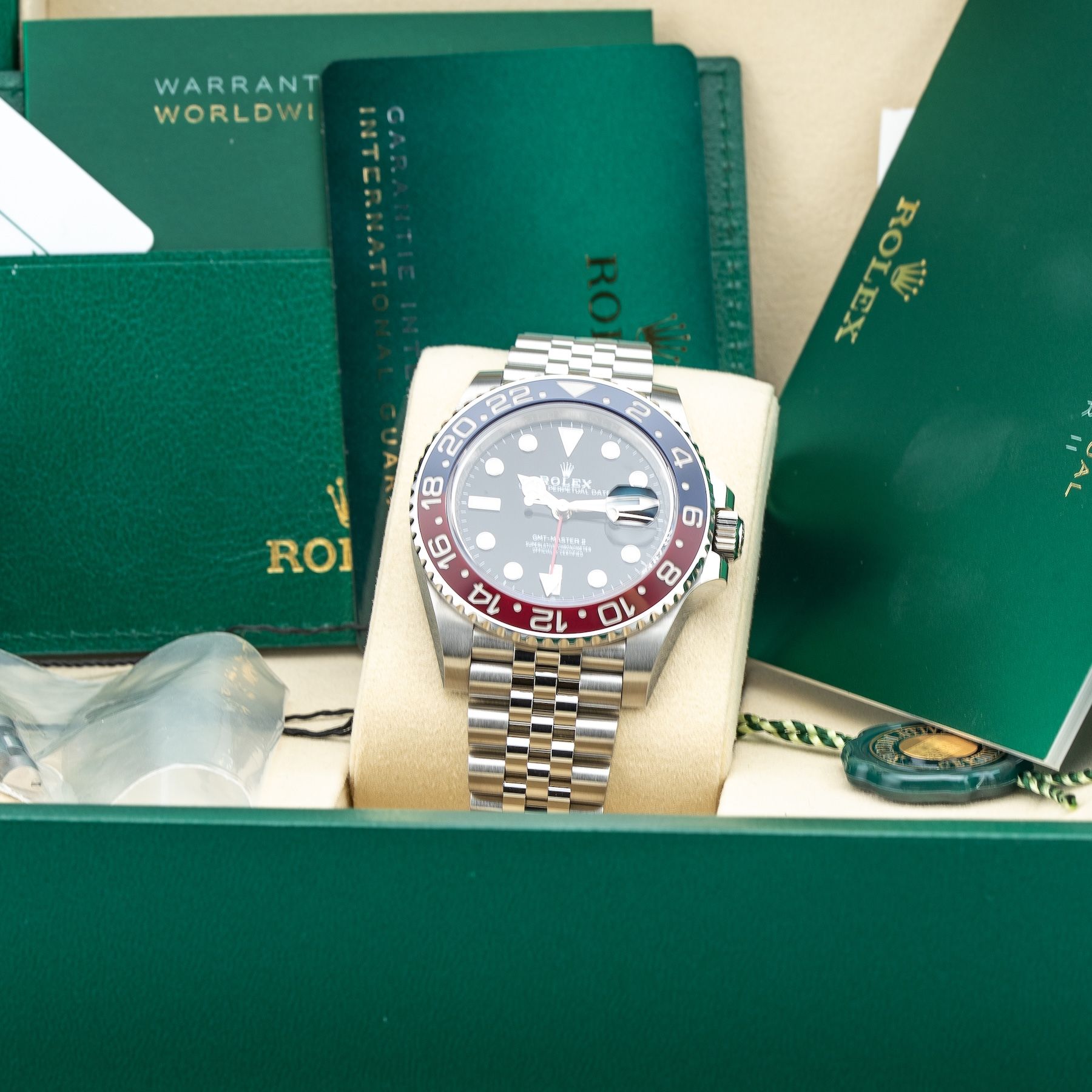 Rolex 126710BLRO Pepsi GMT Master II 40mm