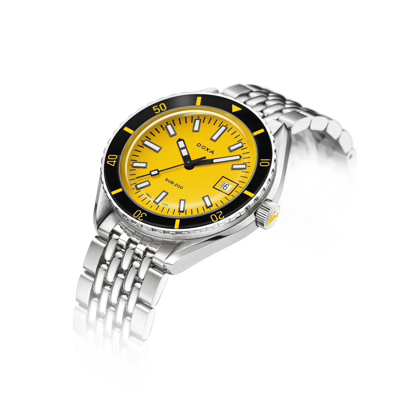 DOXA Sub 200 Divingstar 799.10.361.10 on Bracelet