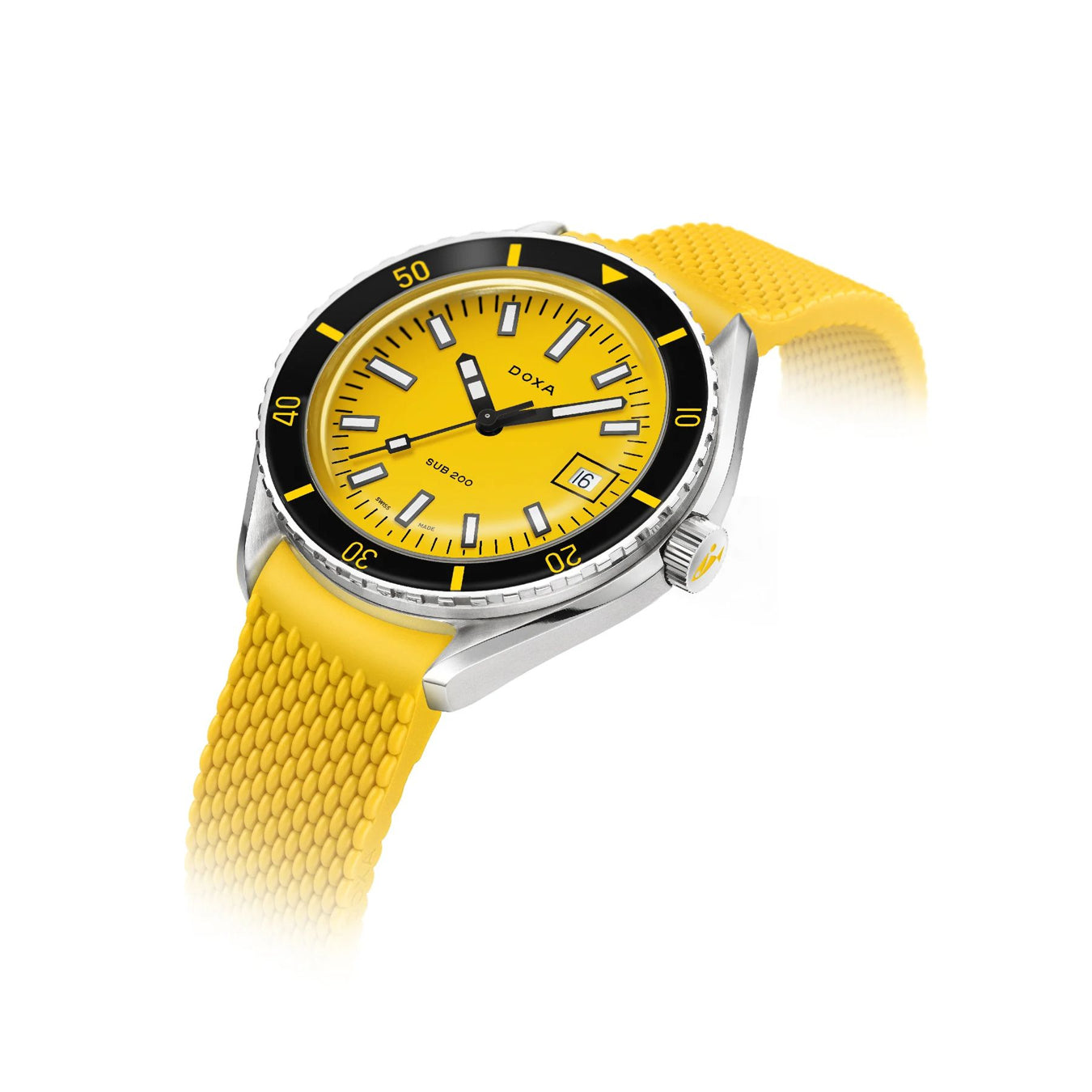 DOXA Sub 200 Divingstar 799.10.361.31 on Strap