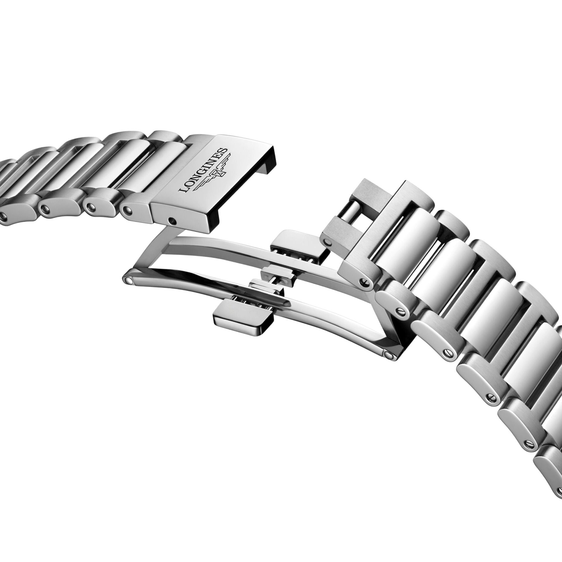 Longines Conquest L3.835.4.72.6 Silver Dial on Bracelet
