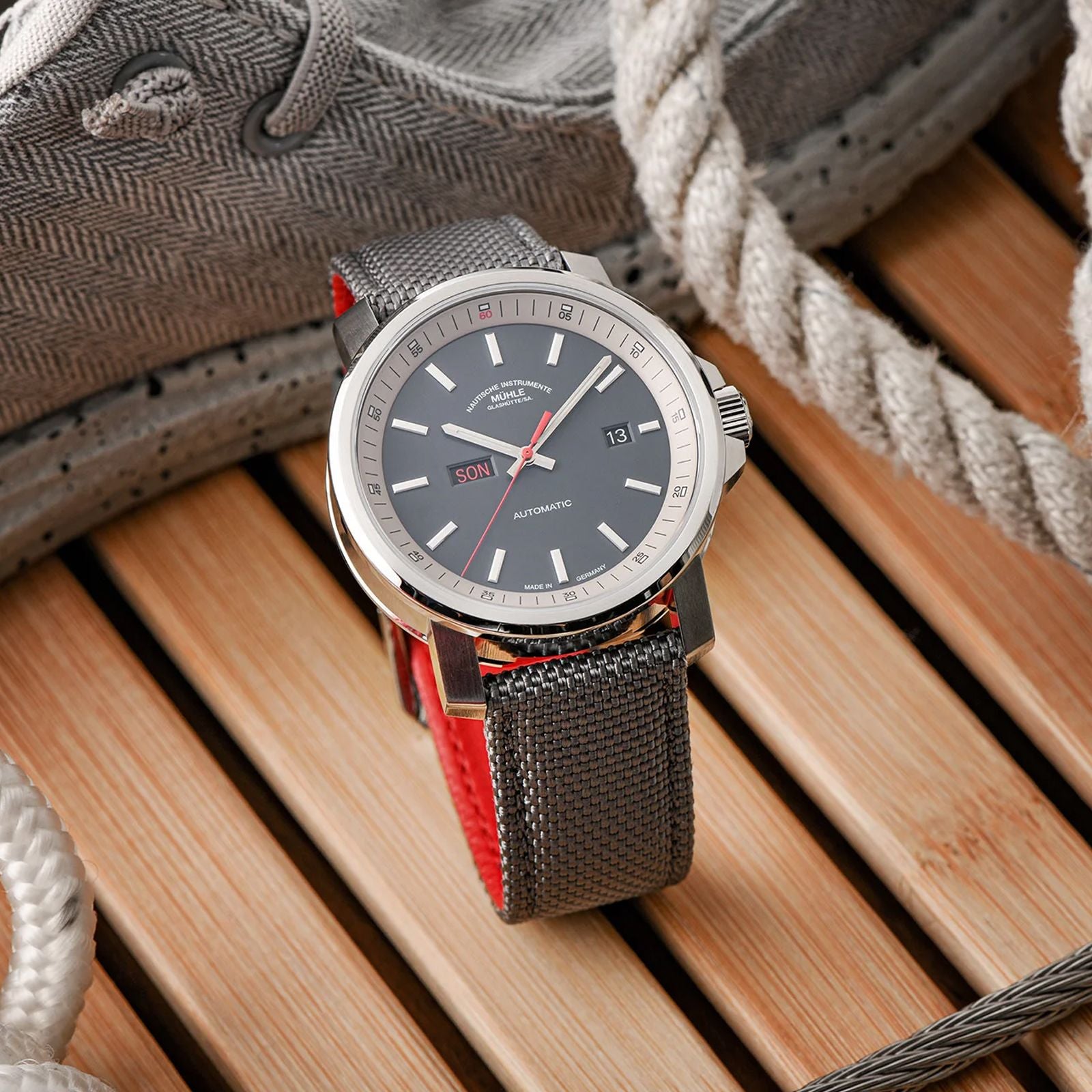 Mühle Glashütte 29er Tag/Datum