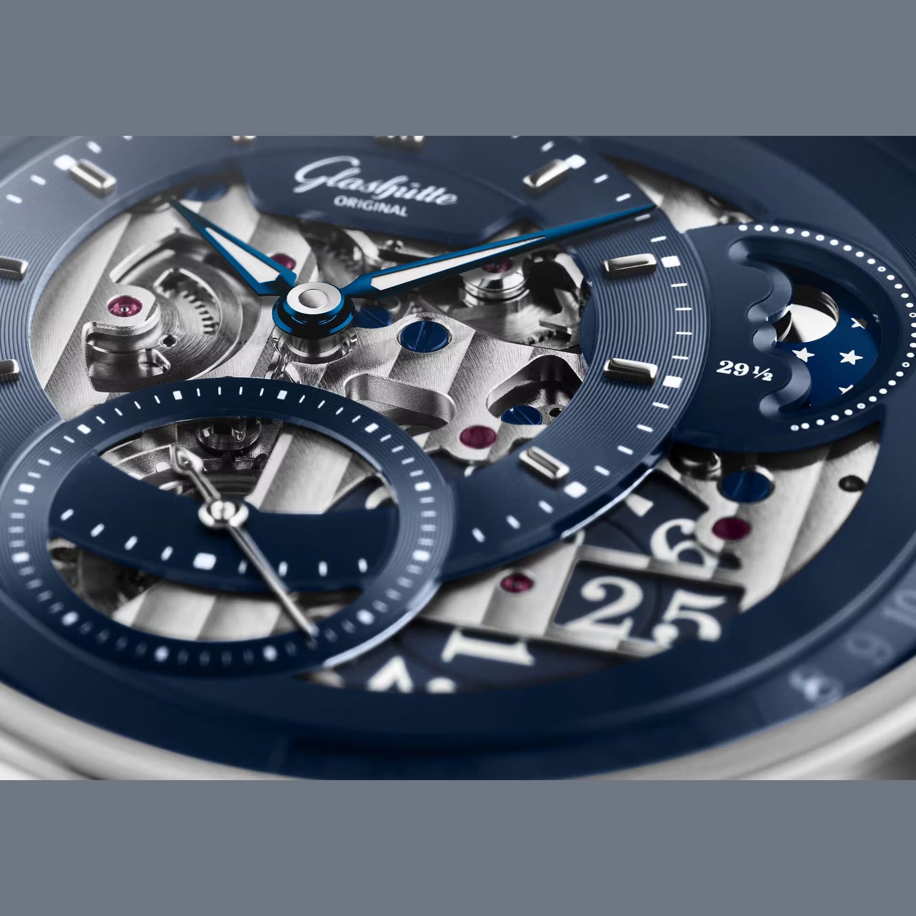 Glashütte Original 1-92-11-01-03-61 PanomaticCalendar on Leather Strap