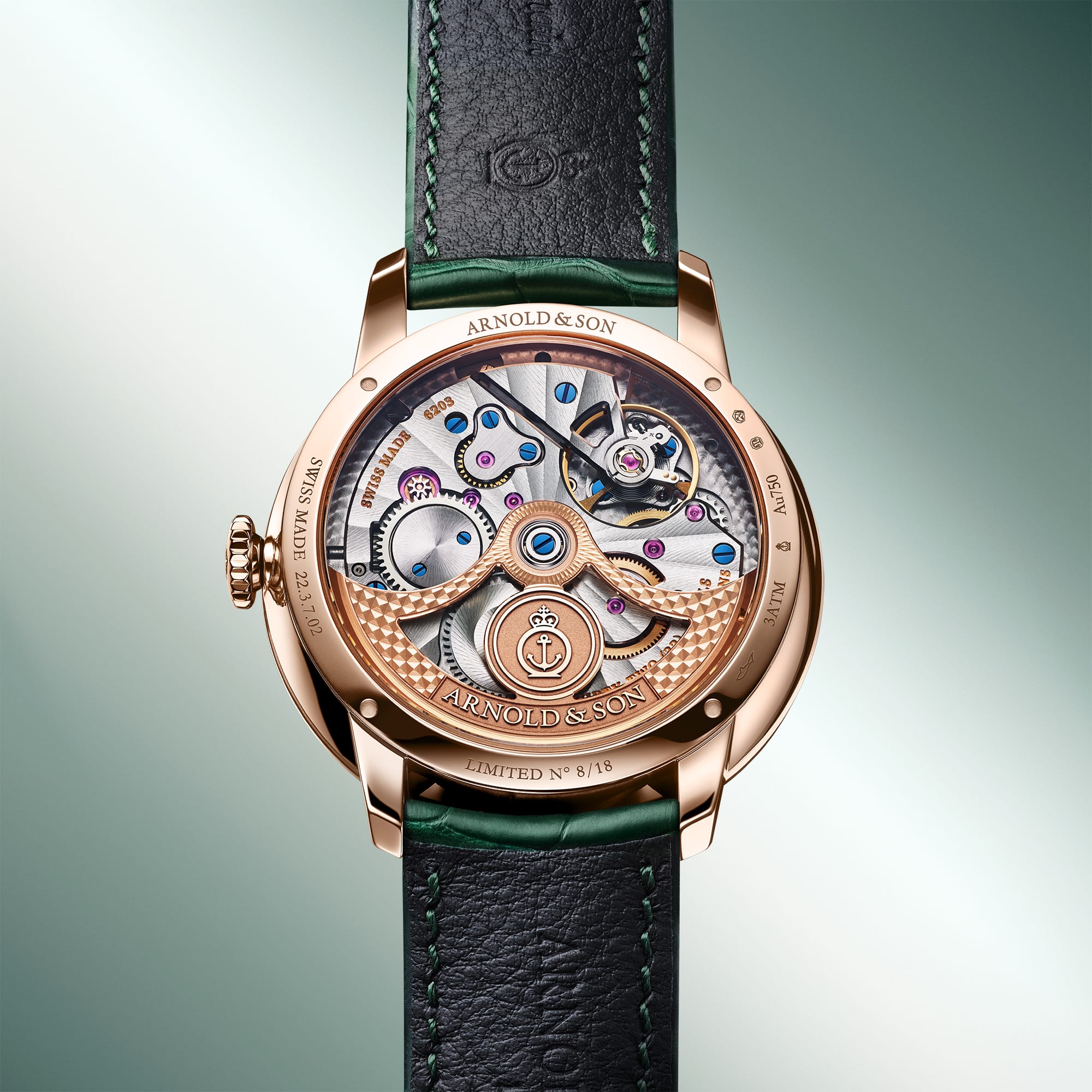 Arnold & Son DSTB Red Gold