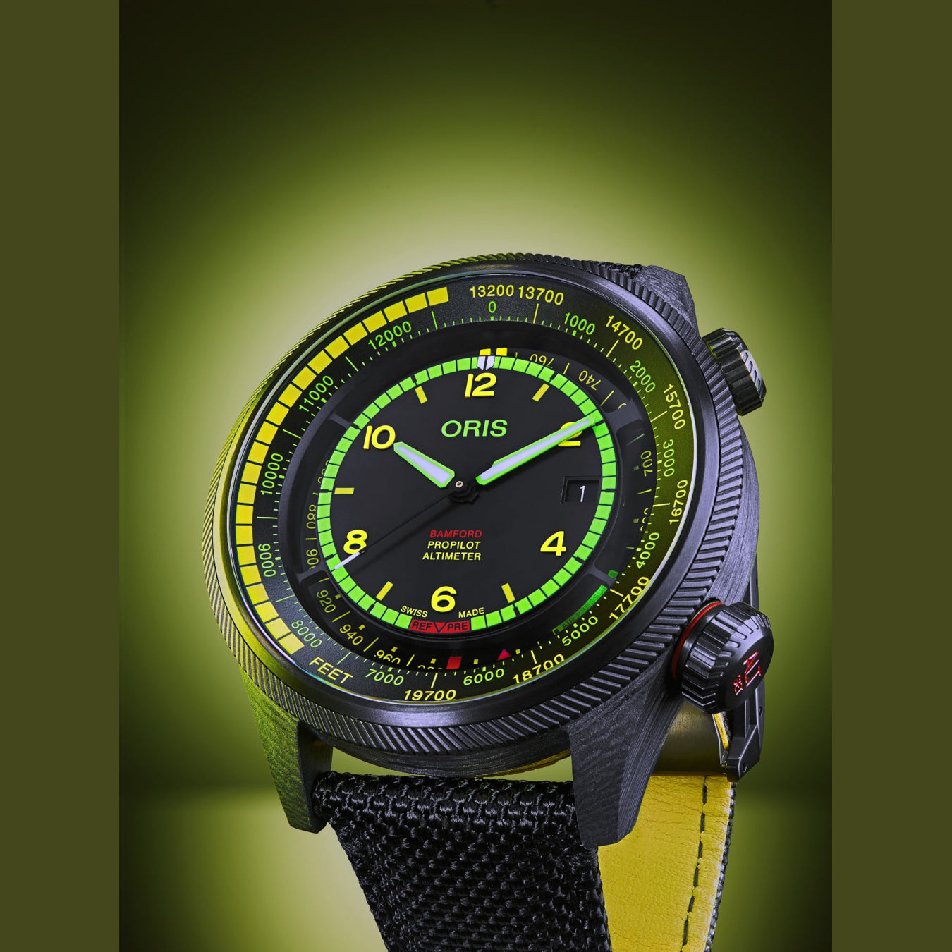 Oris X Bamford Watch Department Propilot Altimeter 'Mission Control'