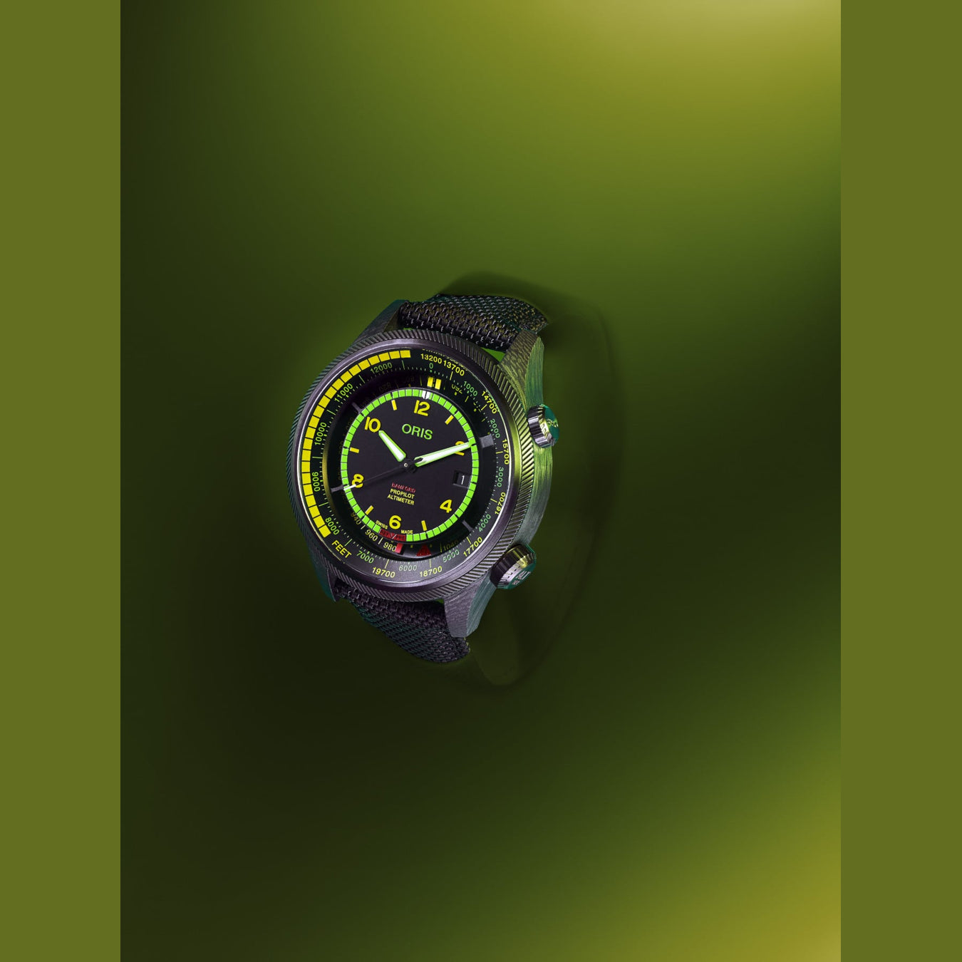 Oris X Bamford Watch Department Propilot Altimeter 'Mission Control'