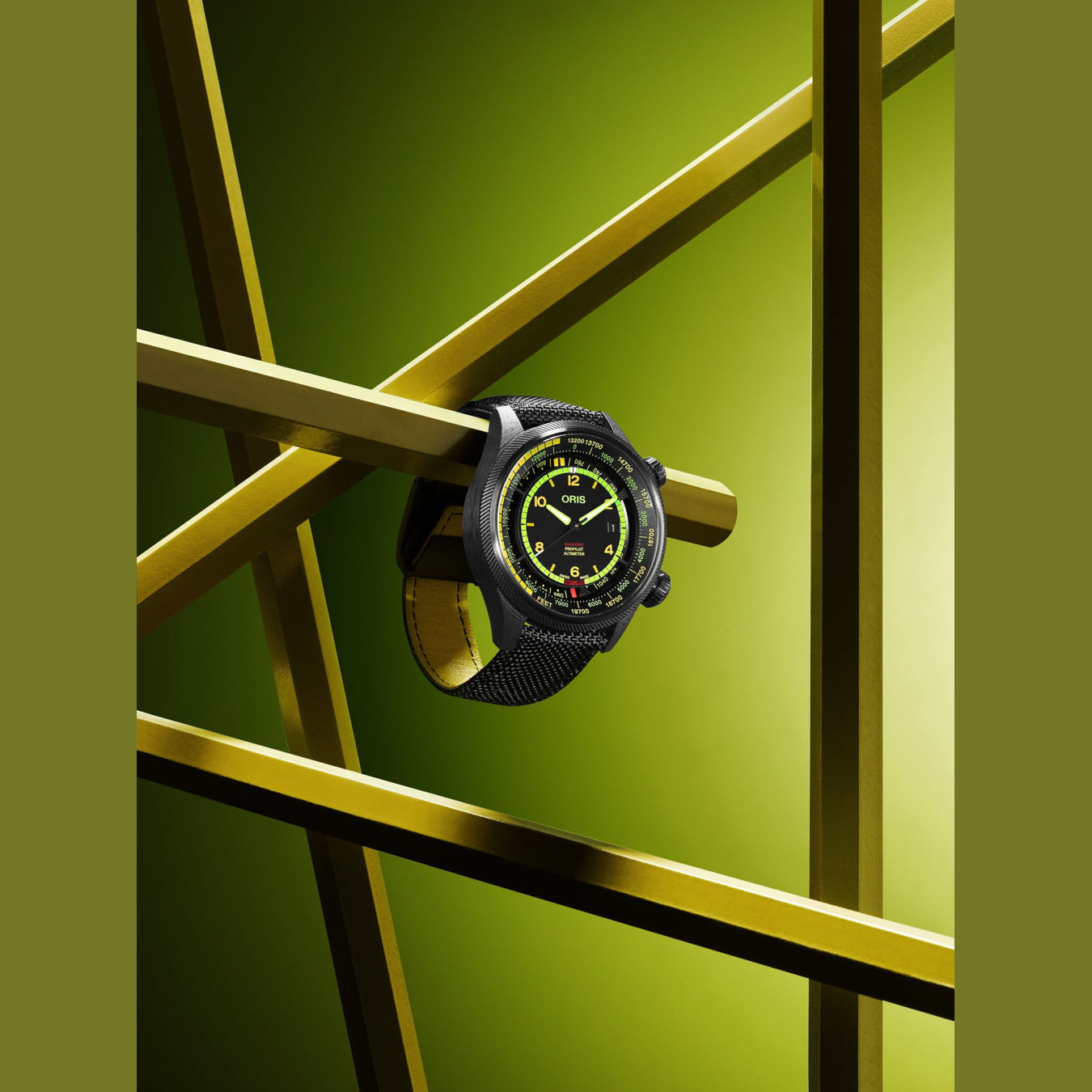 Oris X Bamford Watch Department Propilot Altimeter 'Mission Control'