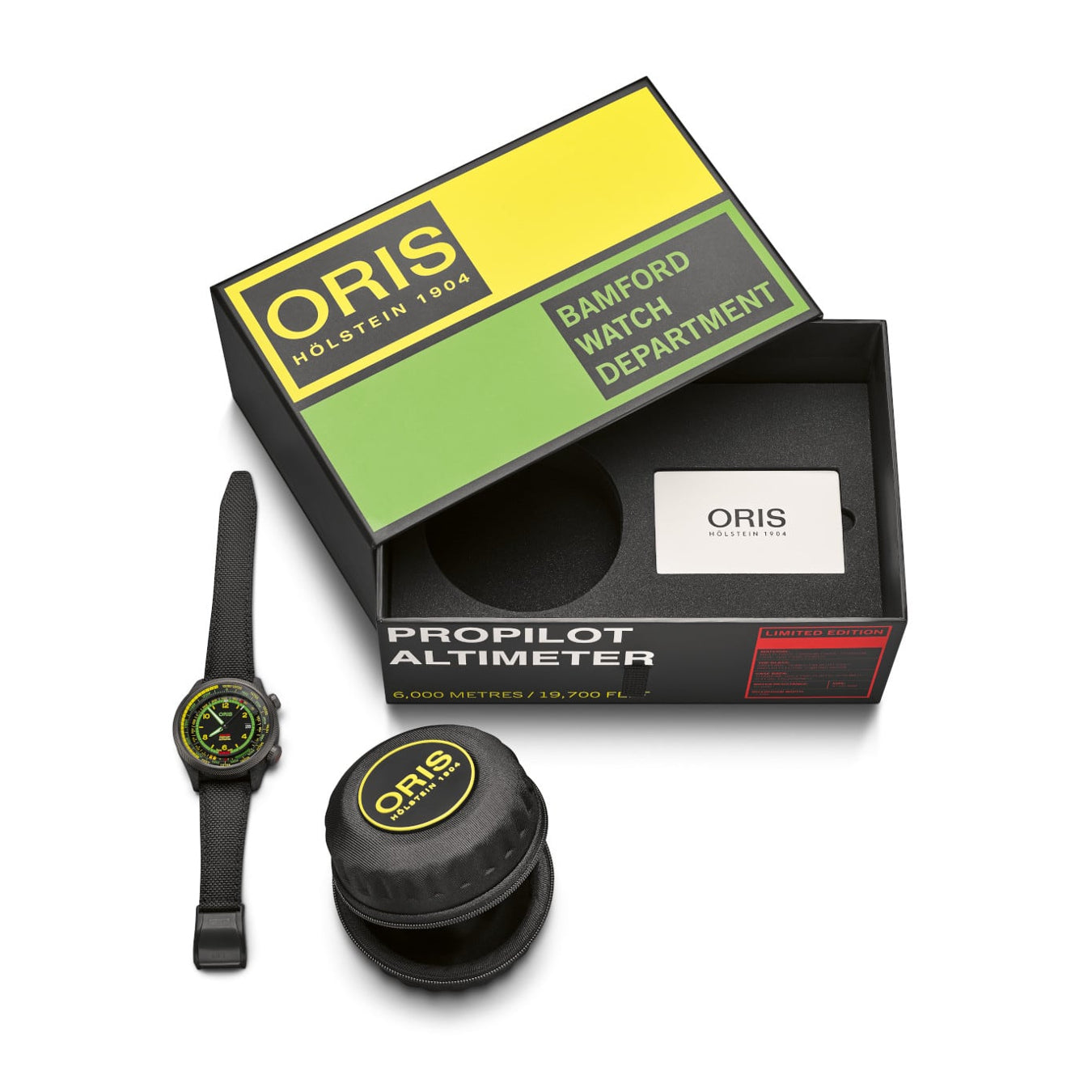 Oris X Bamford Watch Department Propilot Altimeter 'Mission Control'