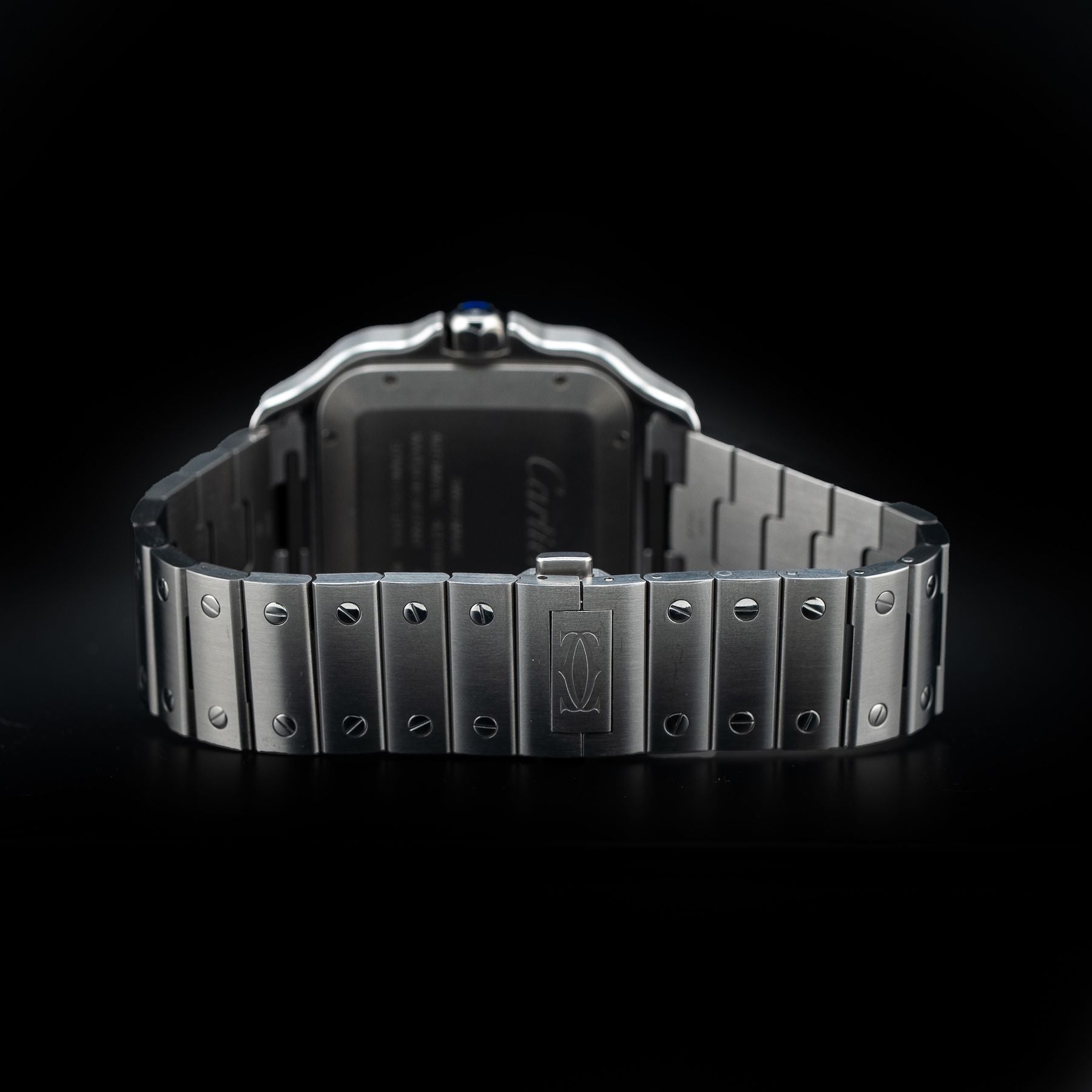 Cartier WSSA0064 Santos Steel Brown Dial 40mm