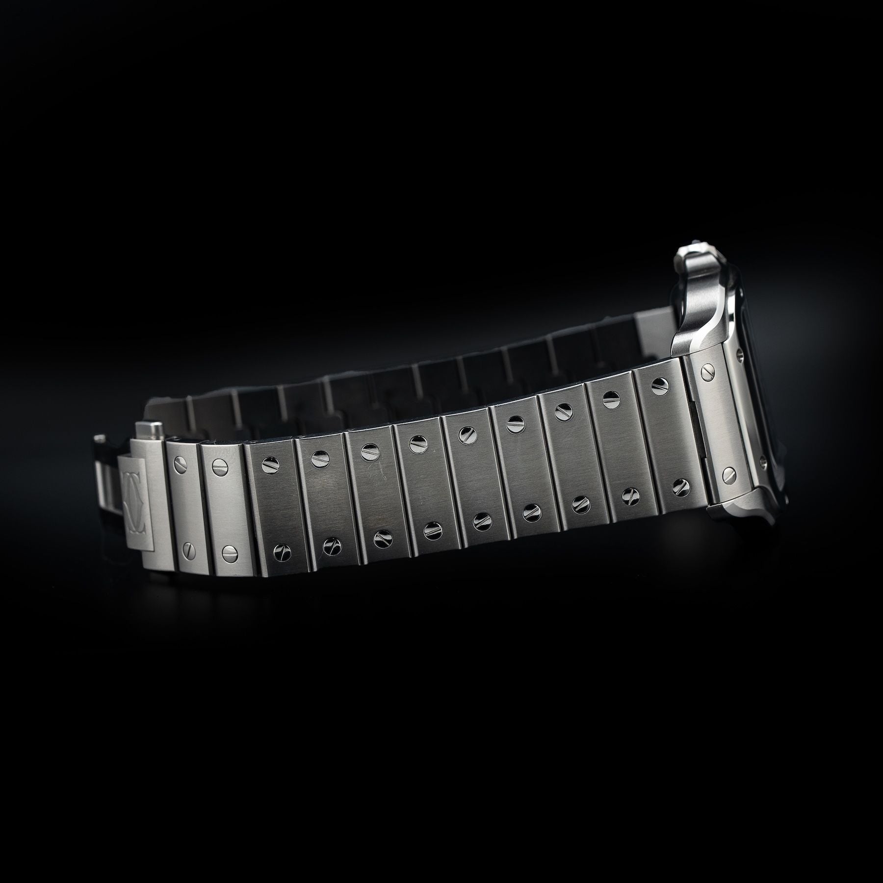 Cartier WSSA0064 Santos Steel Brown Dial 40mm