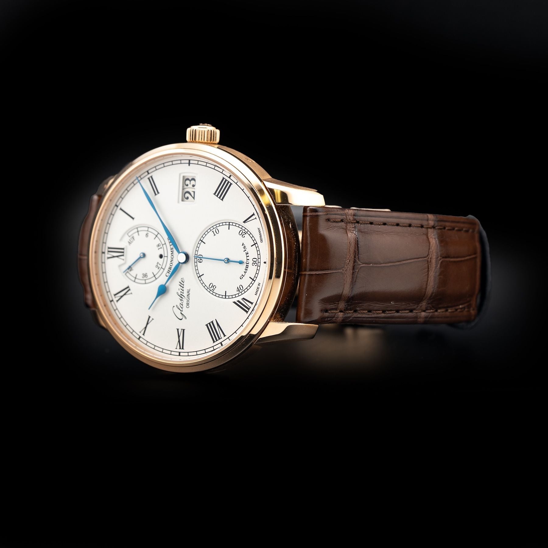 Glashütte Original 1-58-01-02-05-30 Senator Chronometer