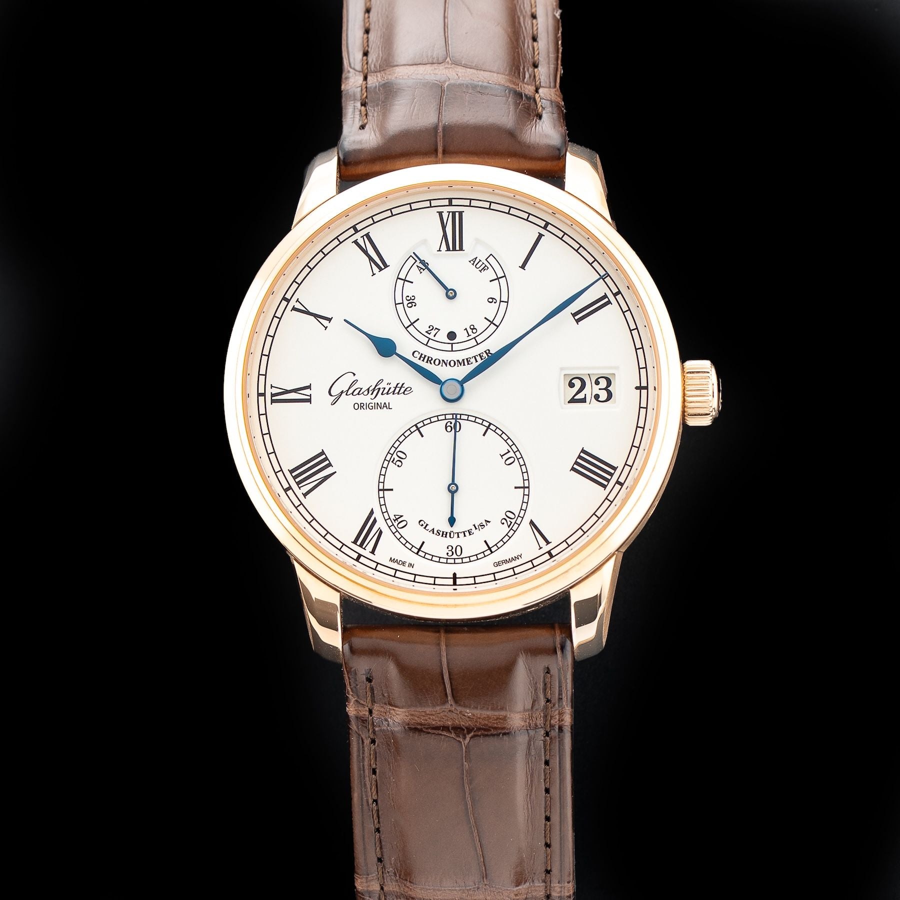 Glashütte Original 1-58-01-02-05-30 Senator Chronometer