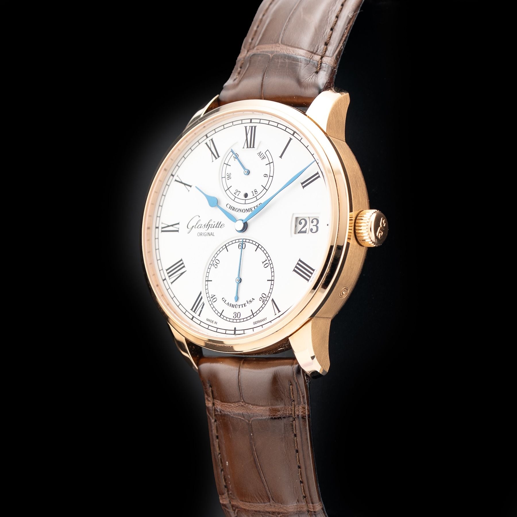 Glashütte Original 1-58-01-02-05-30 Senator Chronometer