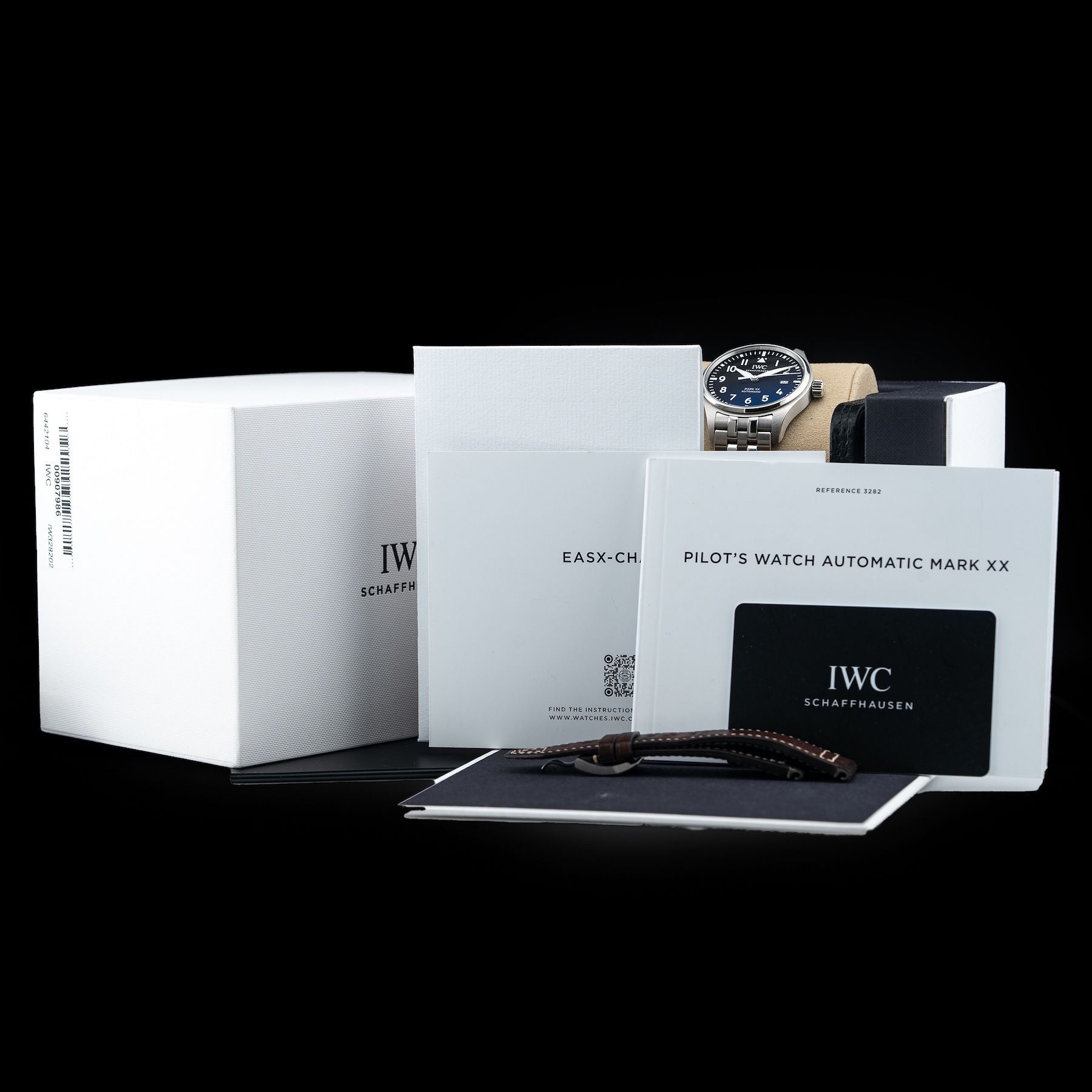 IWC IW328202 Pilot Mark XX 40mm Black Dial