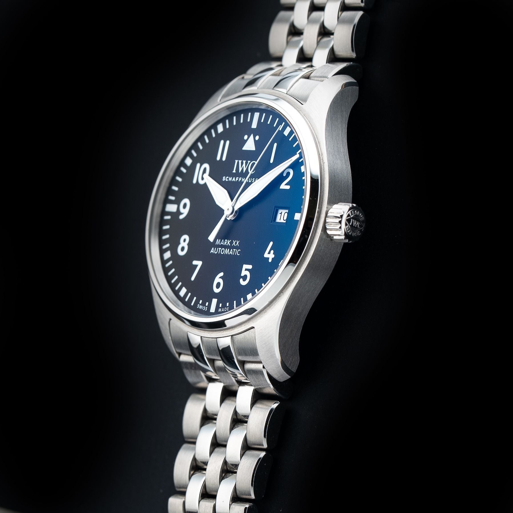 IWC IW328202 Pilot Mark XX 40mm Black Dial