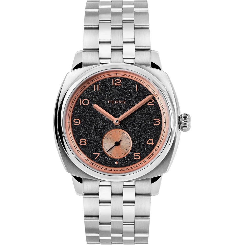Fears BS23800B.004.124 Brunswick 38 'Charcoal Rose' On Bracelet