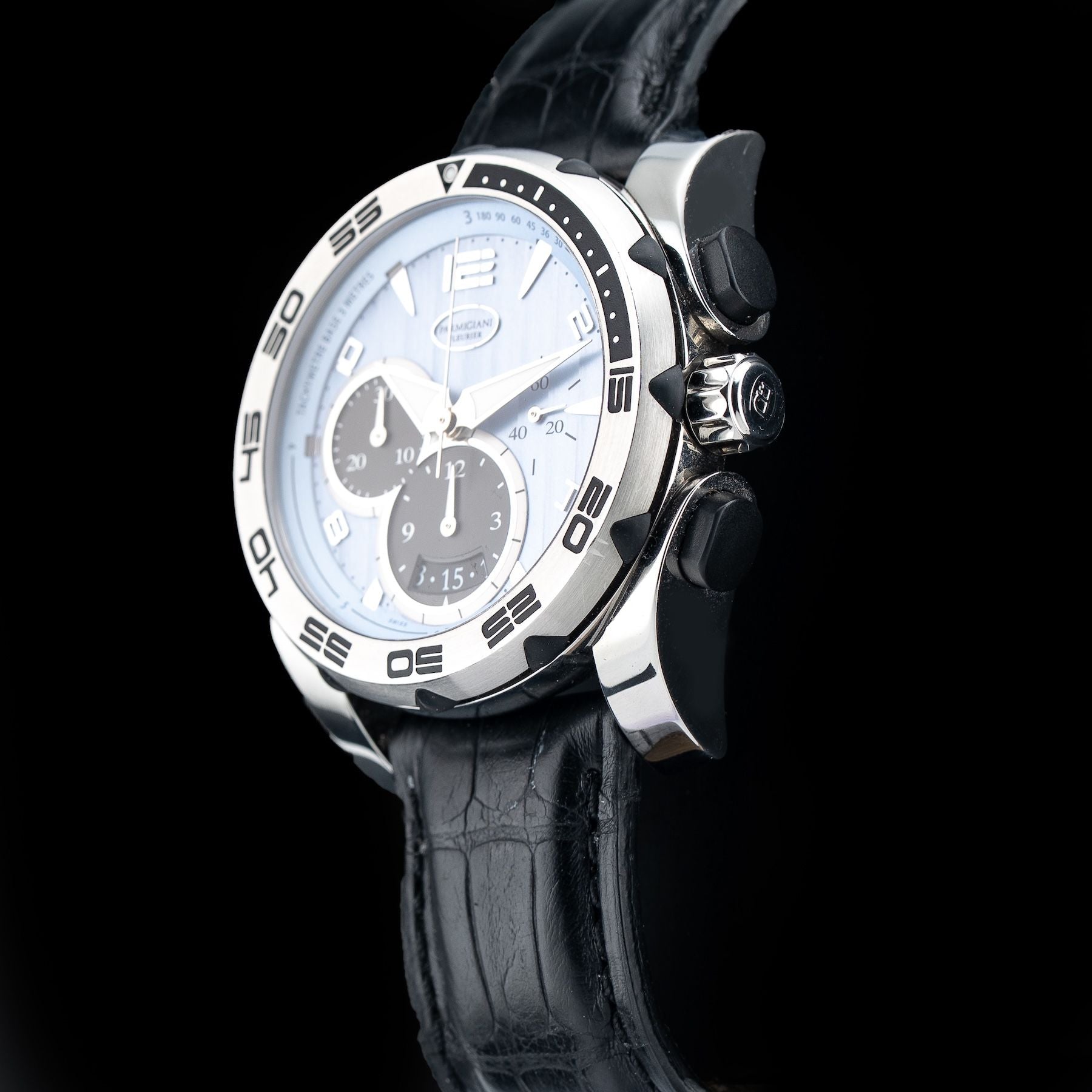 Parmigiani Fleurier PFC528-0010500 Pershing 005 Chronograph Automatic Blue Dial