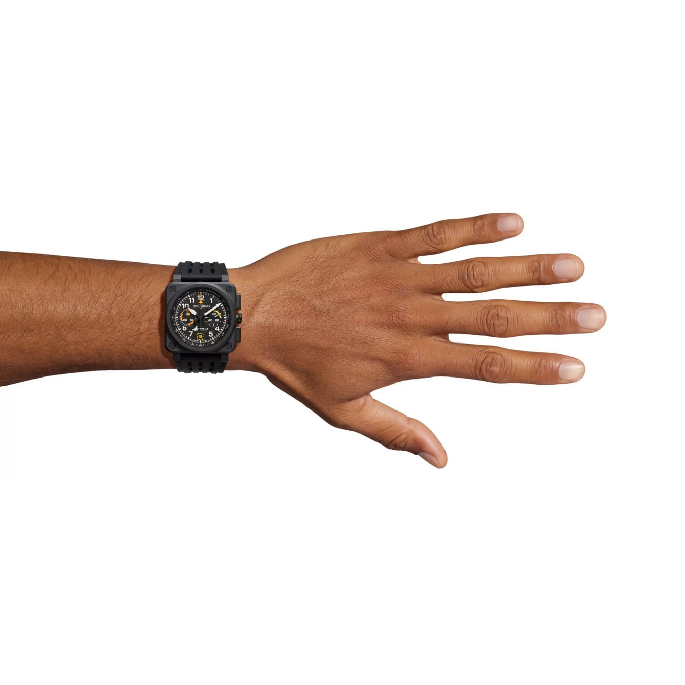 Bell & Ross BR0394-RSD-CE/SRB Chronograph Rafale Solo Display
