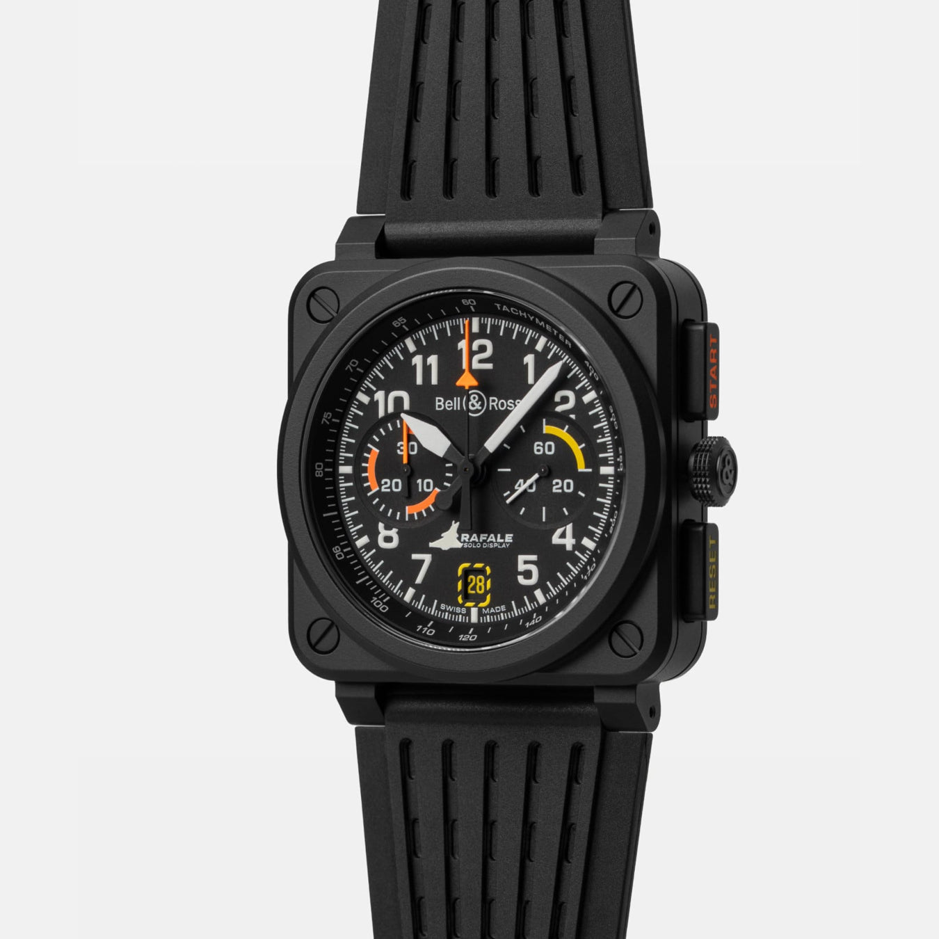 Bell & Ross BR0394-RSD-CE/SRB Chronograph Rafale Solo Display