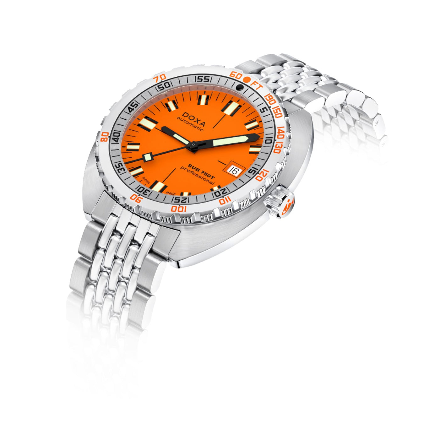 DOXA SUB 750T Professional 825.10.351.10 On Bracelet