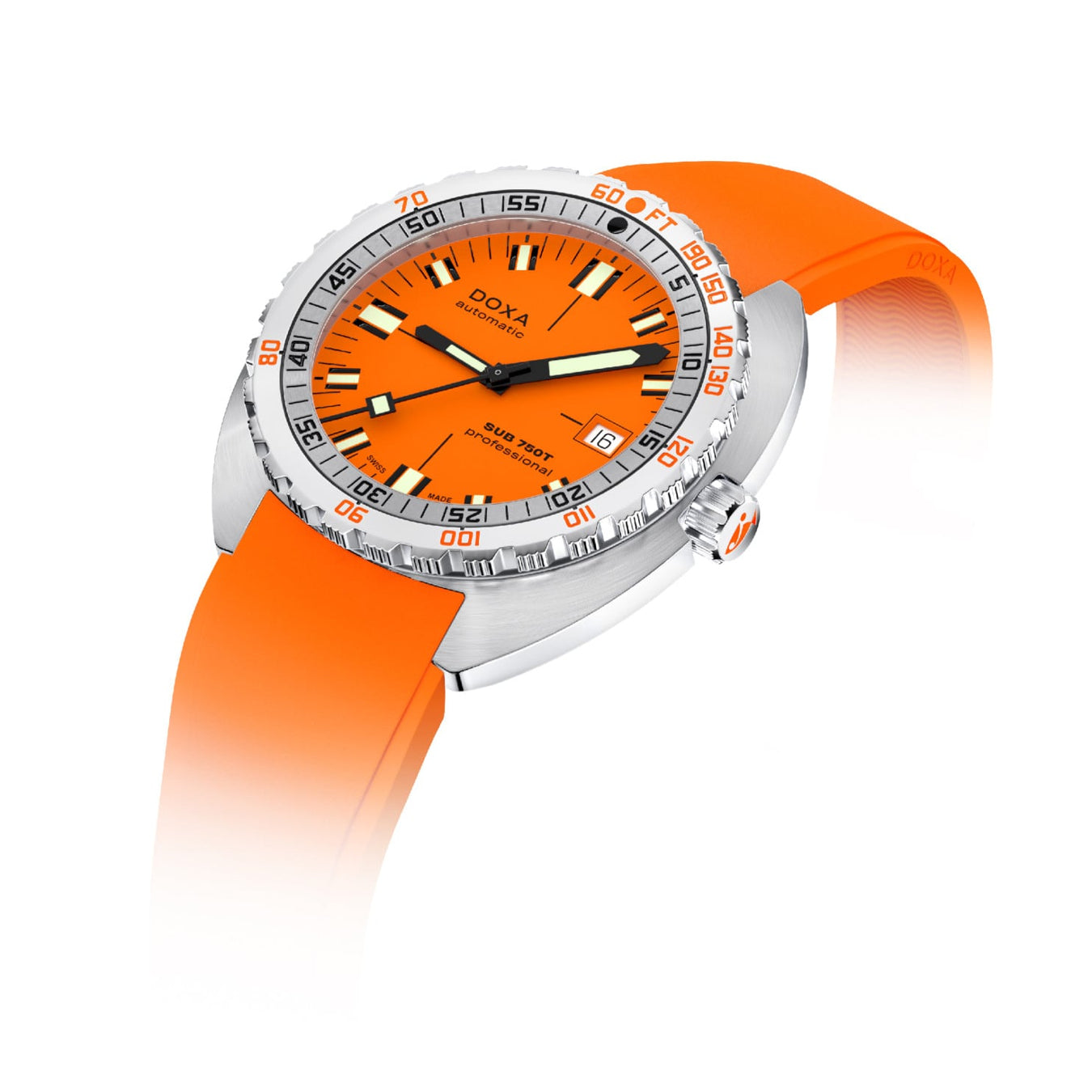 DOXA SUB 750T Professional 825.10.351.21 On Strap