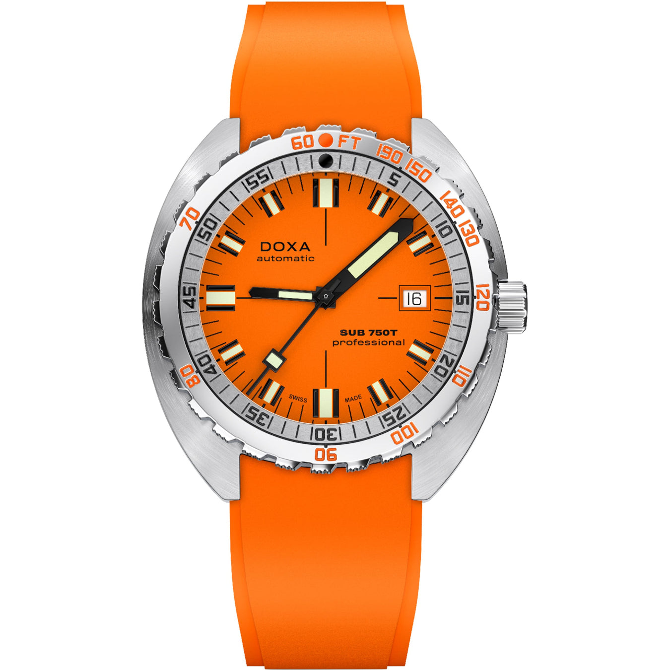 DOXA SUB 750T Professional 825.10.351.21 On Strap