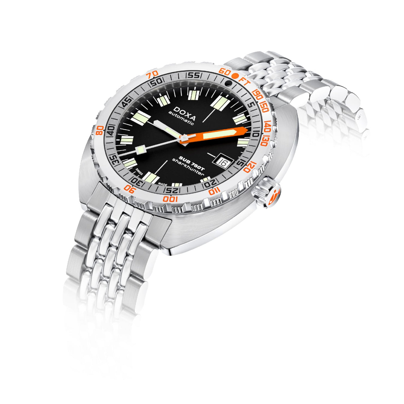 DOXA SUB 750T Sharkhunter 825.10.101.10 On Bracelet