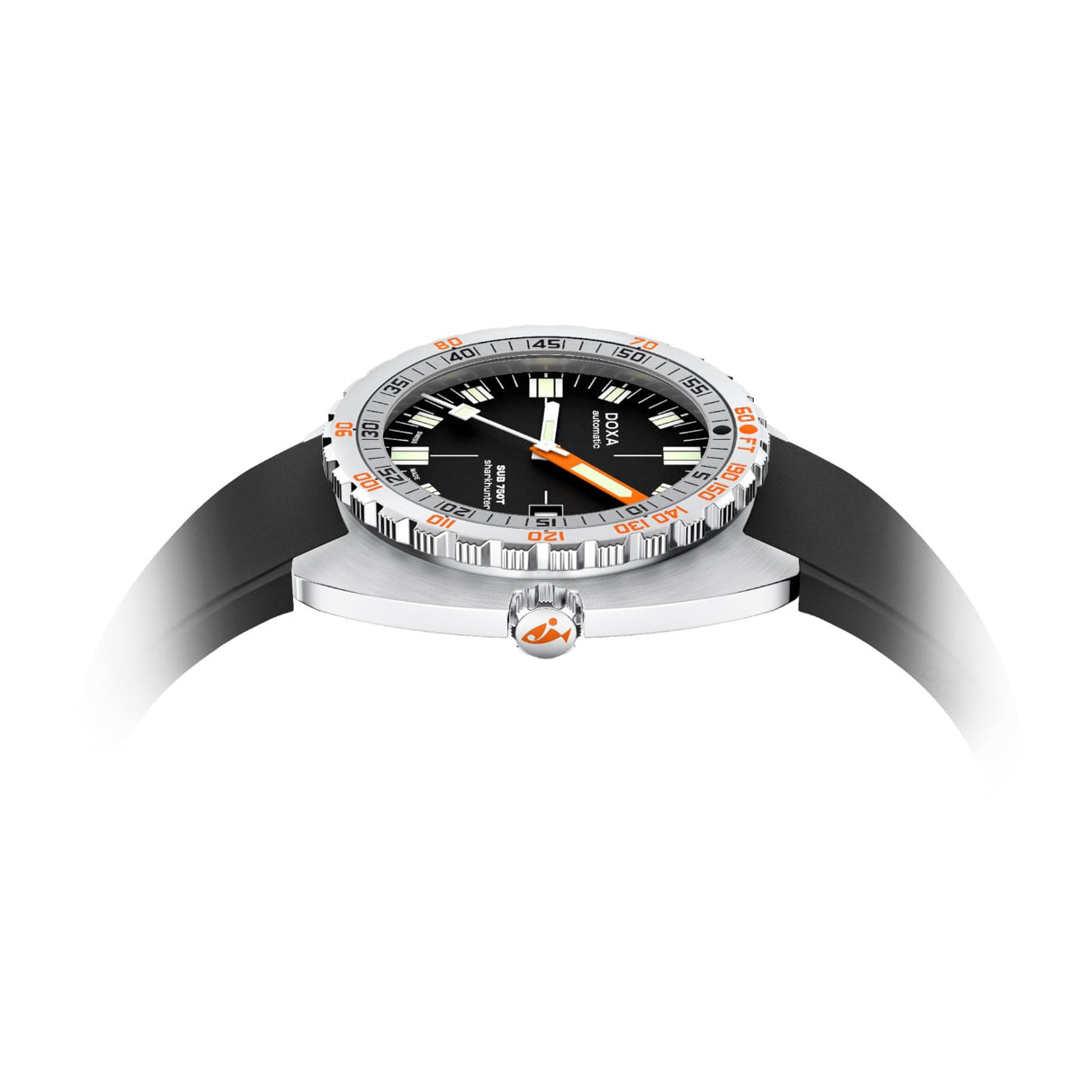 DOXA SUB 750T Sharkhunter 825.10.101.20 On Strap