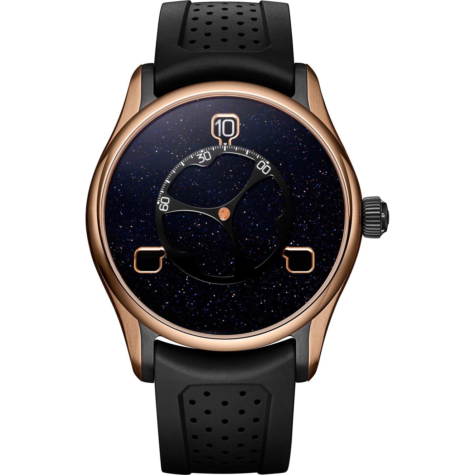 H. Moser & Cie. 3240-0900 Pioneer Flying Hours Rose Gold Titanium