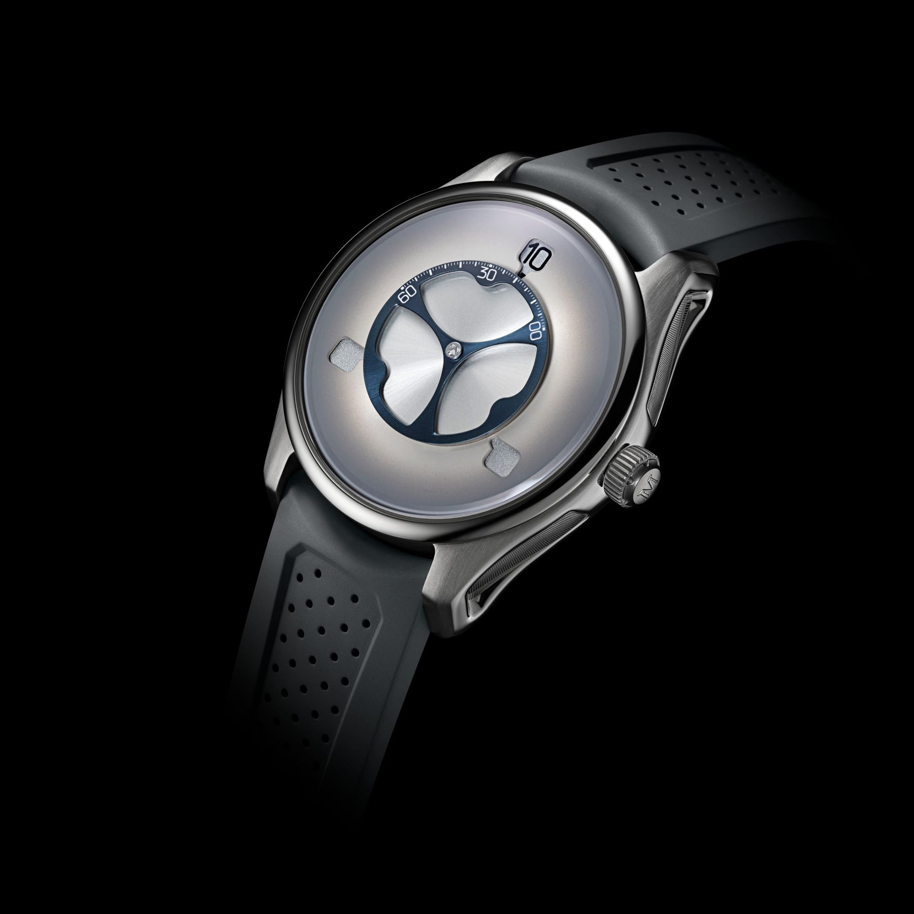 H. Moser & Cie. 3240-1200 Flying Hours White Fumé Dial