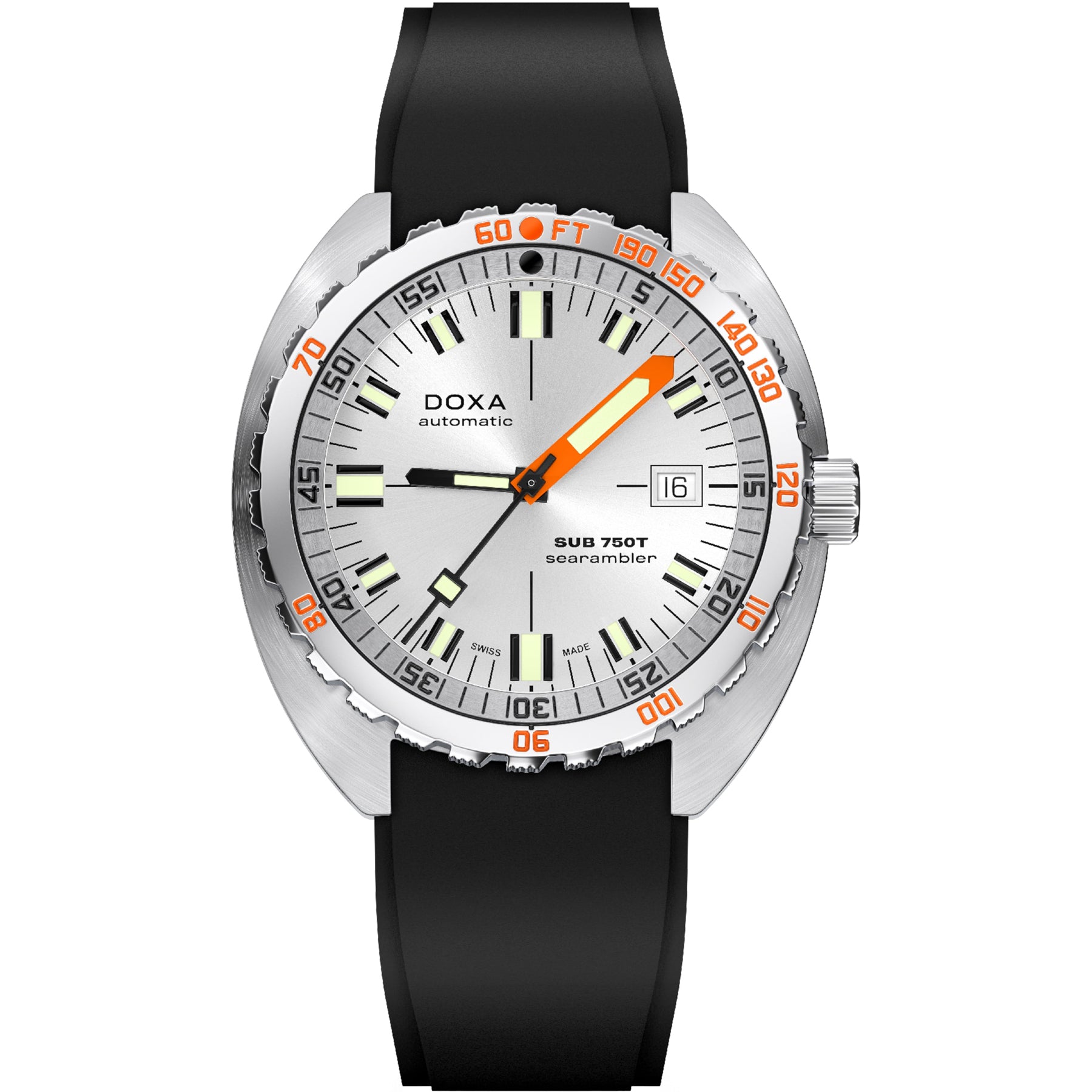 DOXA SUB 750T Searambler 825.10.021.20 On Strap