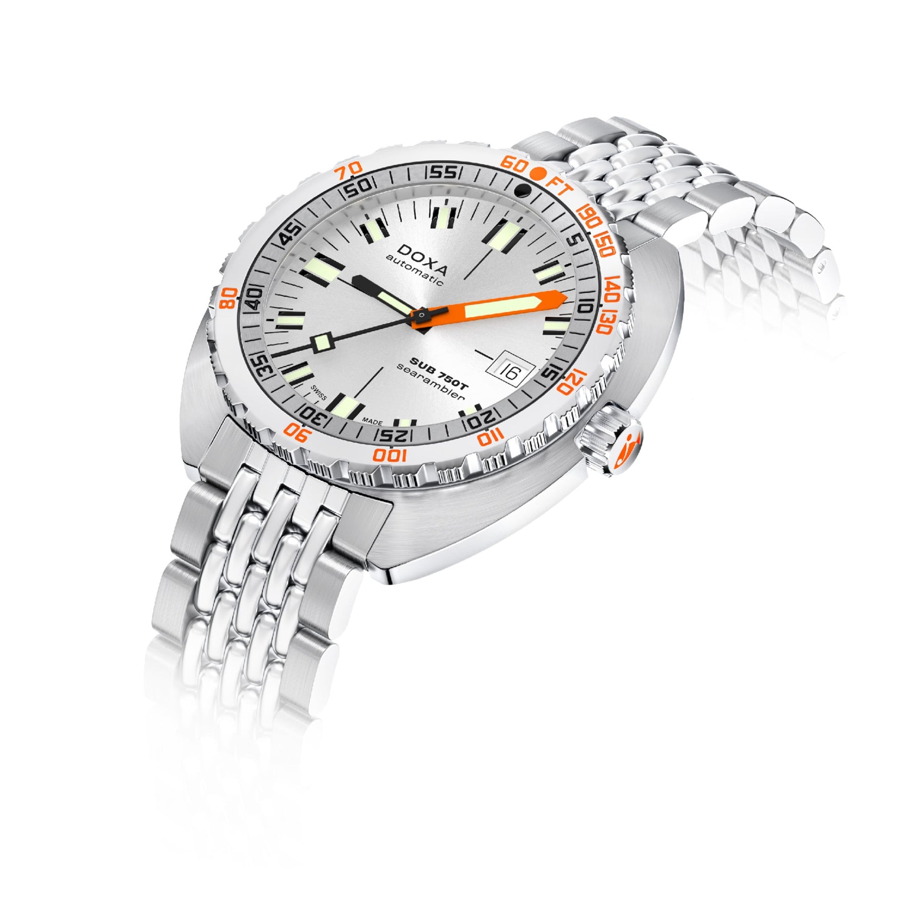 DOXA SUB 750T Searambler 825.10.021.10 On Bracelet