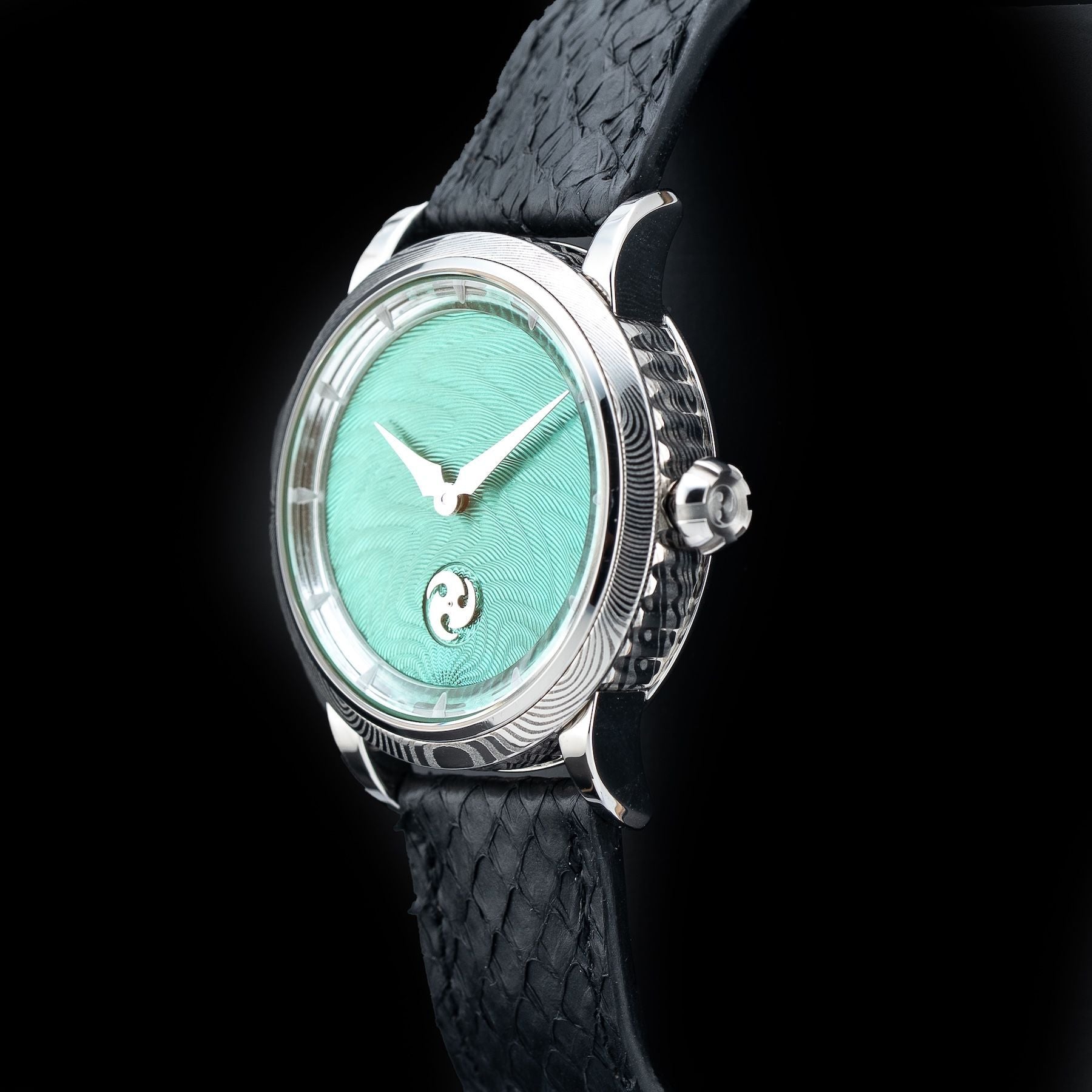 GoS Norrsken Northern Lights Guilloche Green