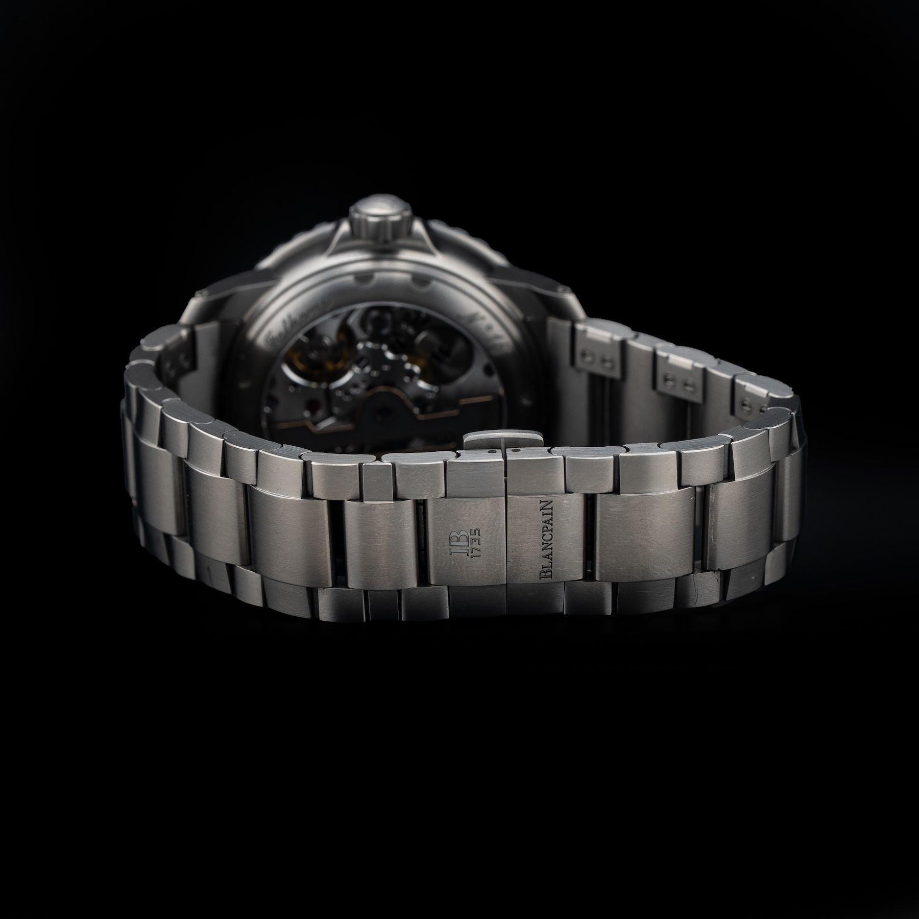 Blancpain 5010 12B30 98S Fifty Fathoms Automatic 42mm Black Dial