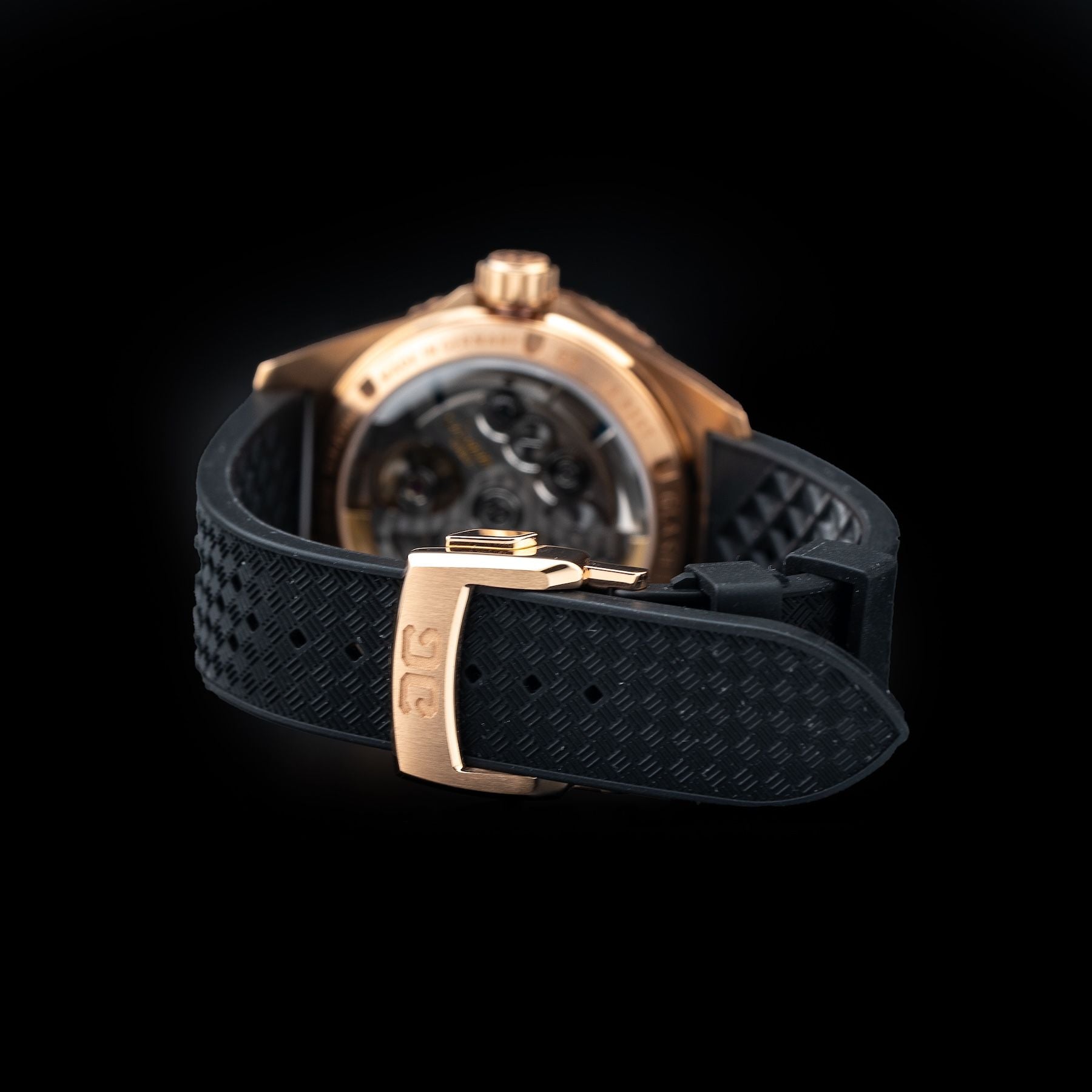 Glashütte Original 1-36-13-03-90-33 SeaQ Panorama Date Red Gold