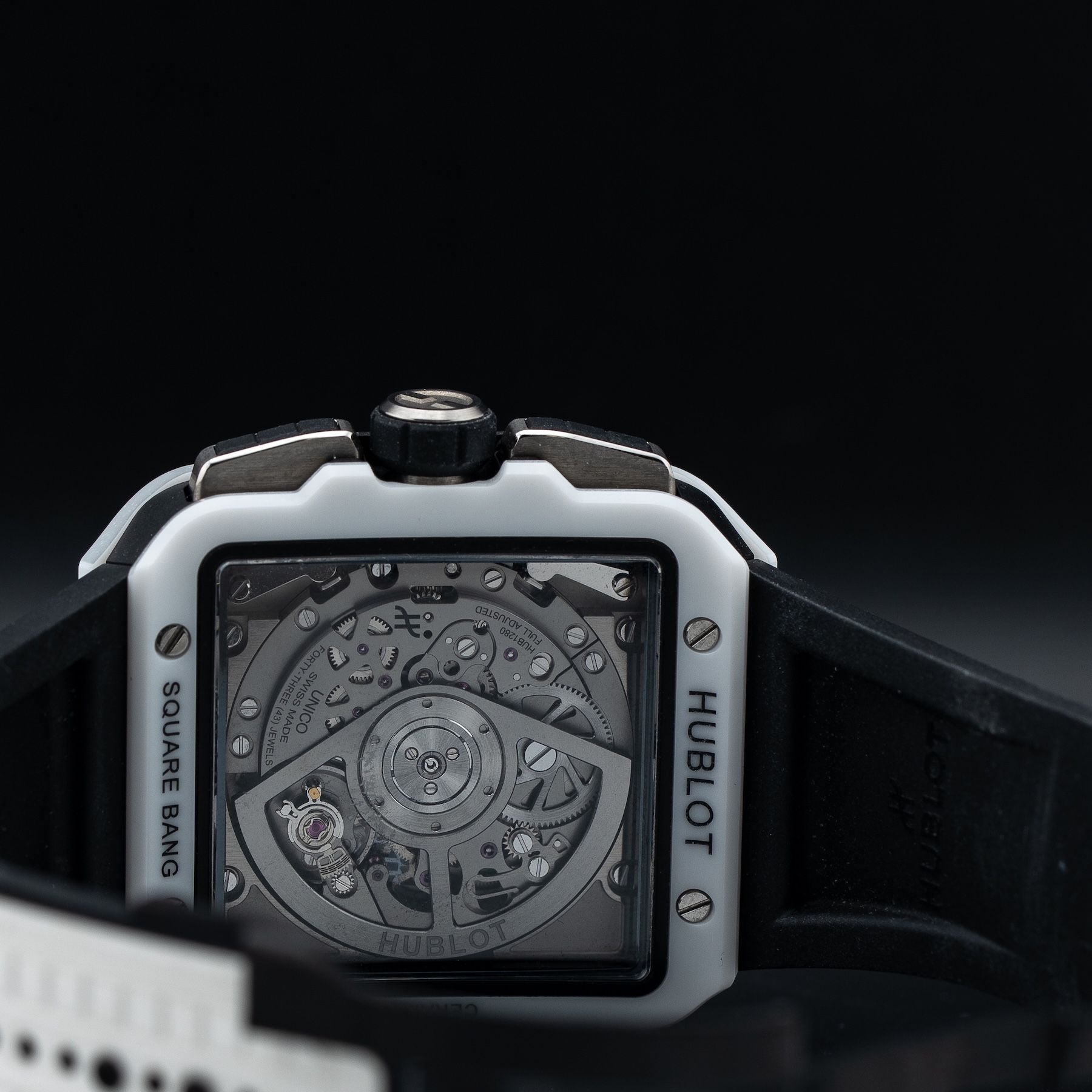 Hublot 821.HX.0170.RX Square Bang Unico White Ceramic