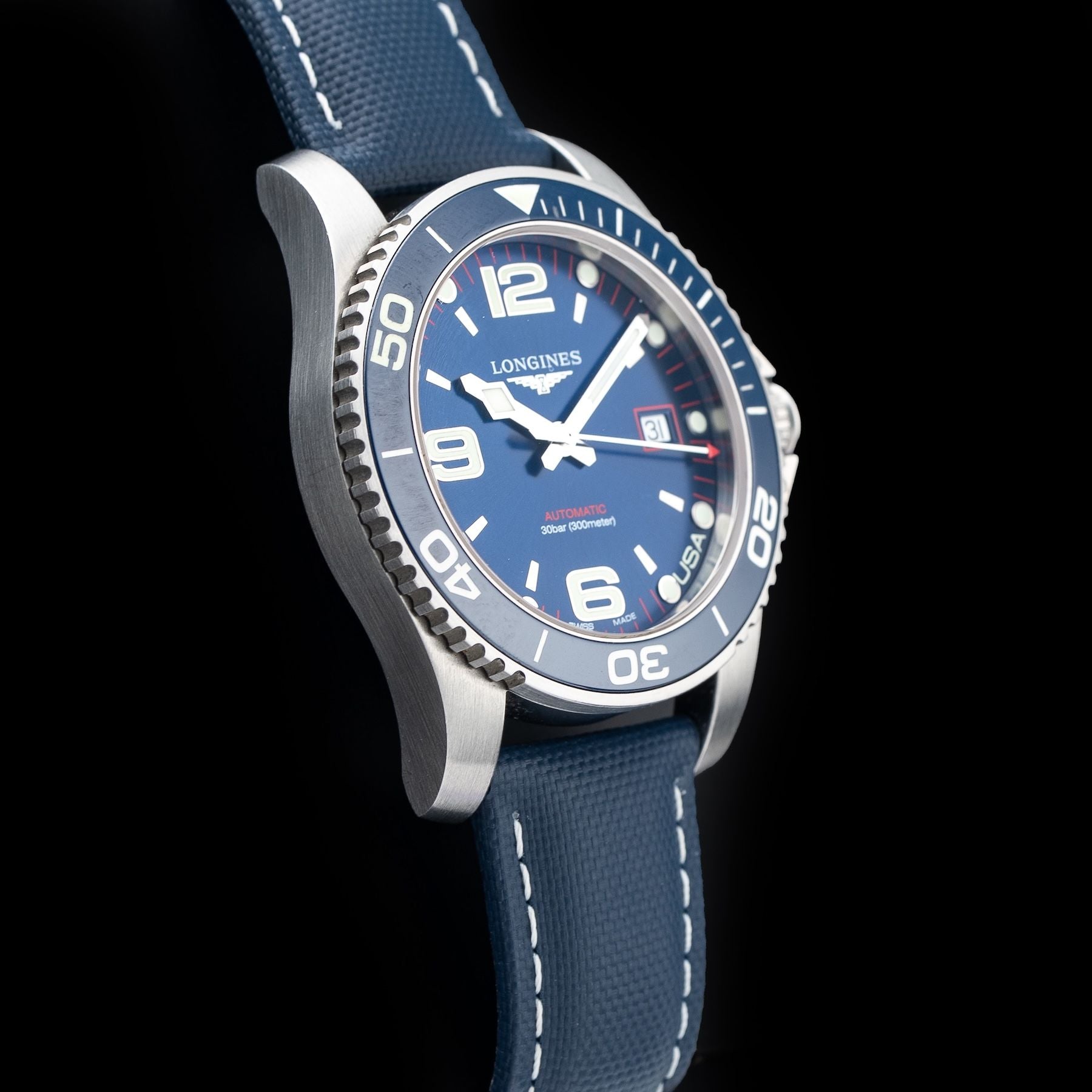 Longines Hydroconquest Blue Dial L3.742.4.98.6