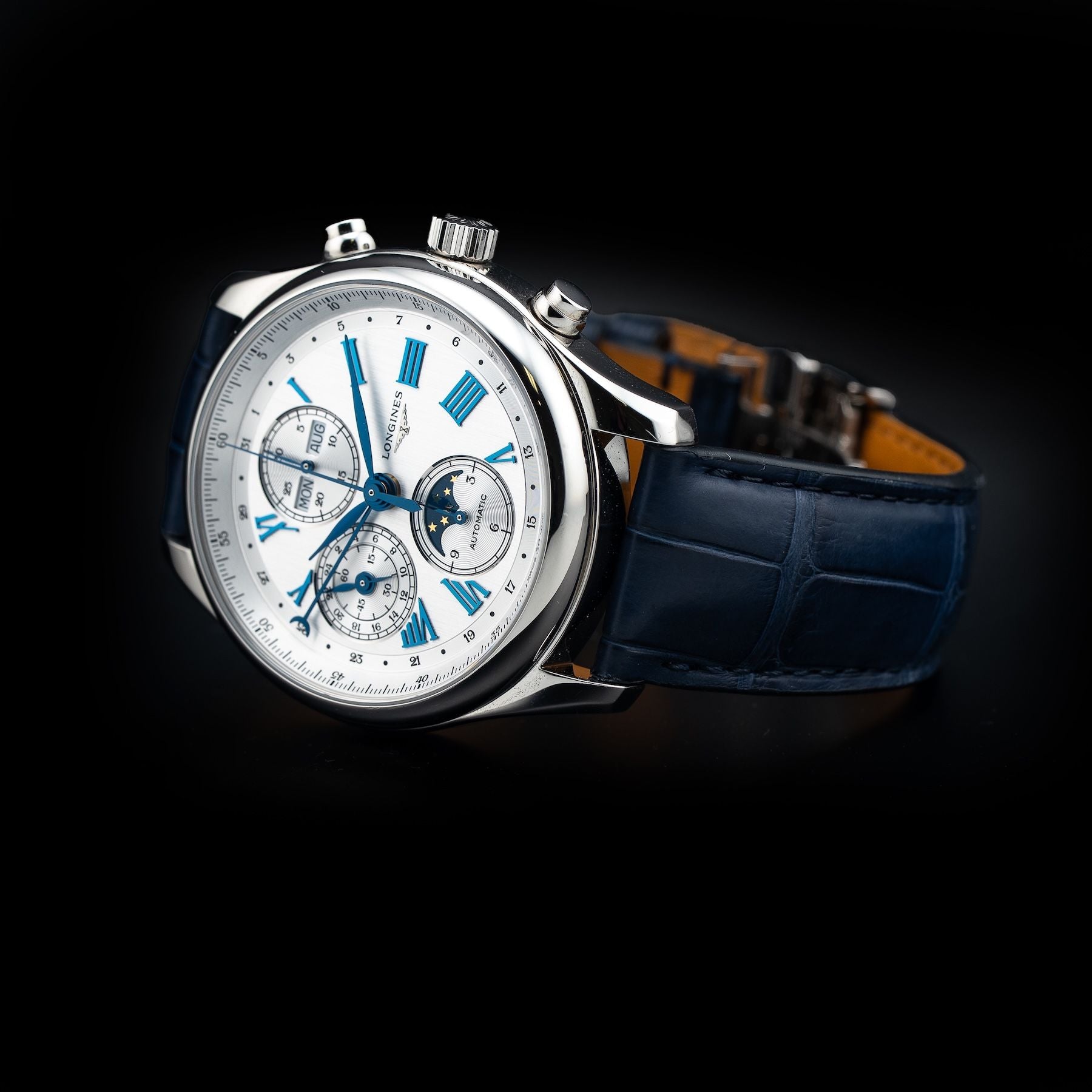 Longines L2.773.4.71.2 Master Collection 42mm Silver Dial